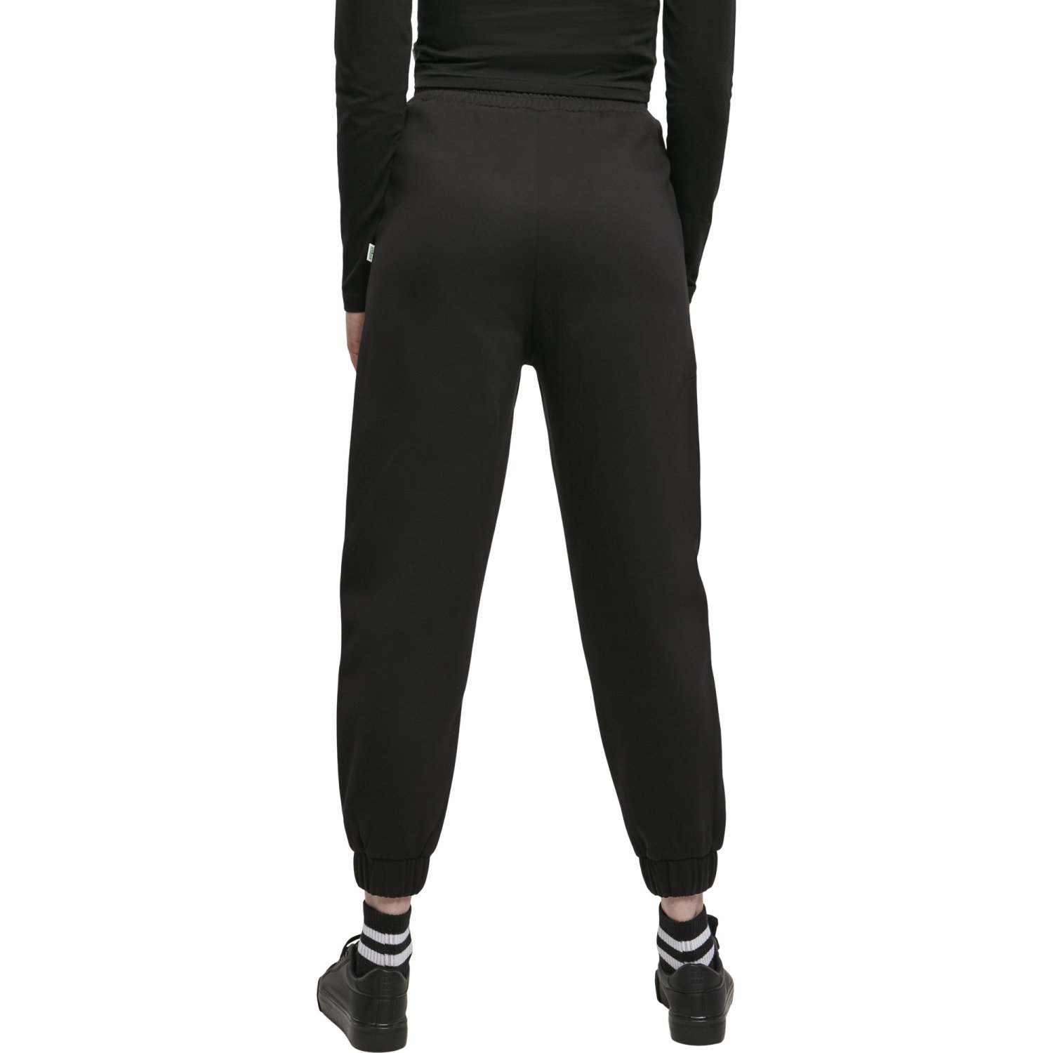 Urban Classics Ladies - Organic High Waist Sweatpants noir