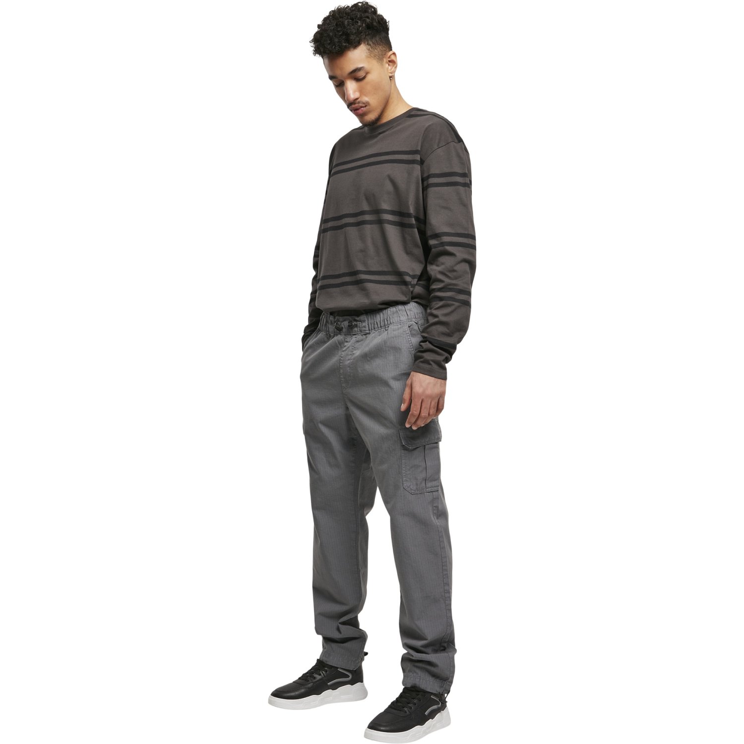 Urban Classics - RIPSTOP Cargo Jogging Pants asphalt