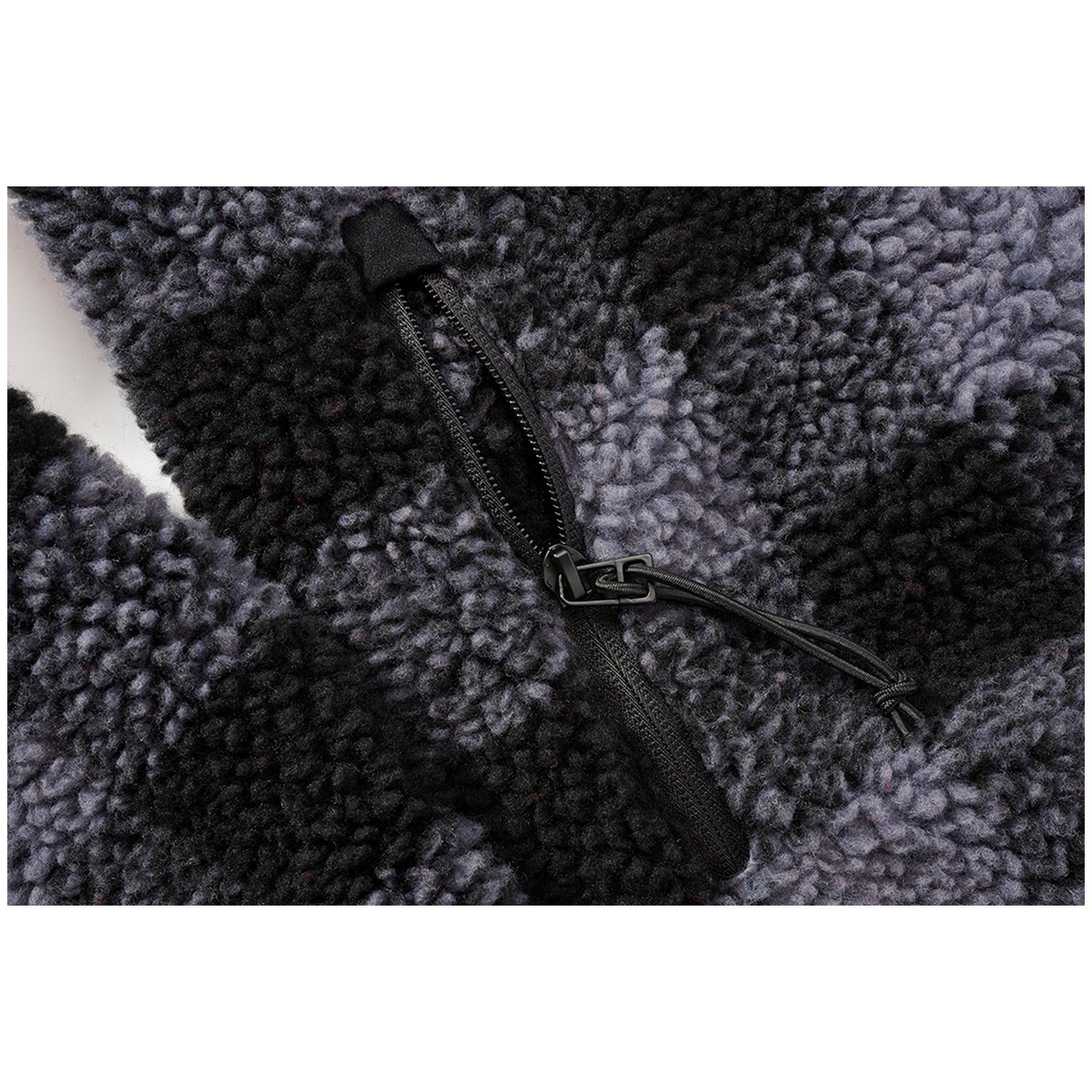 Brandit - Teddyfleece Troyer Sweater noir / gris