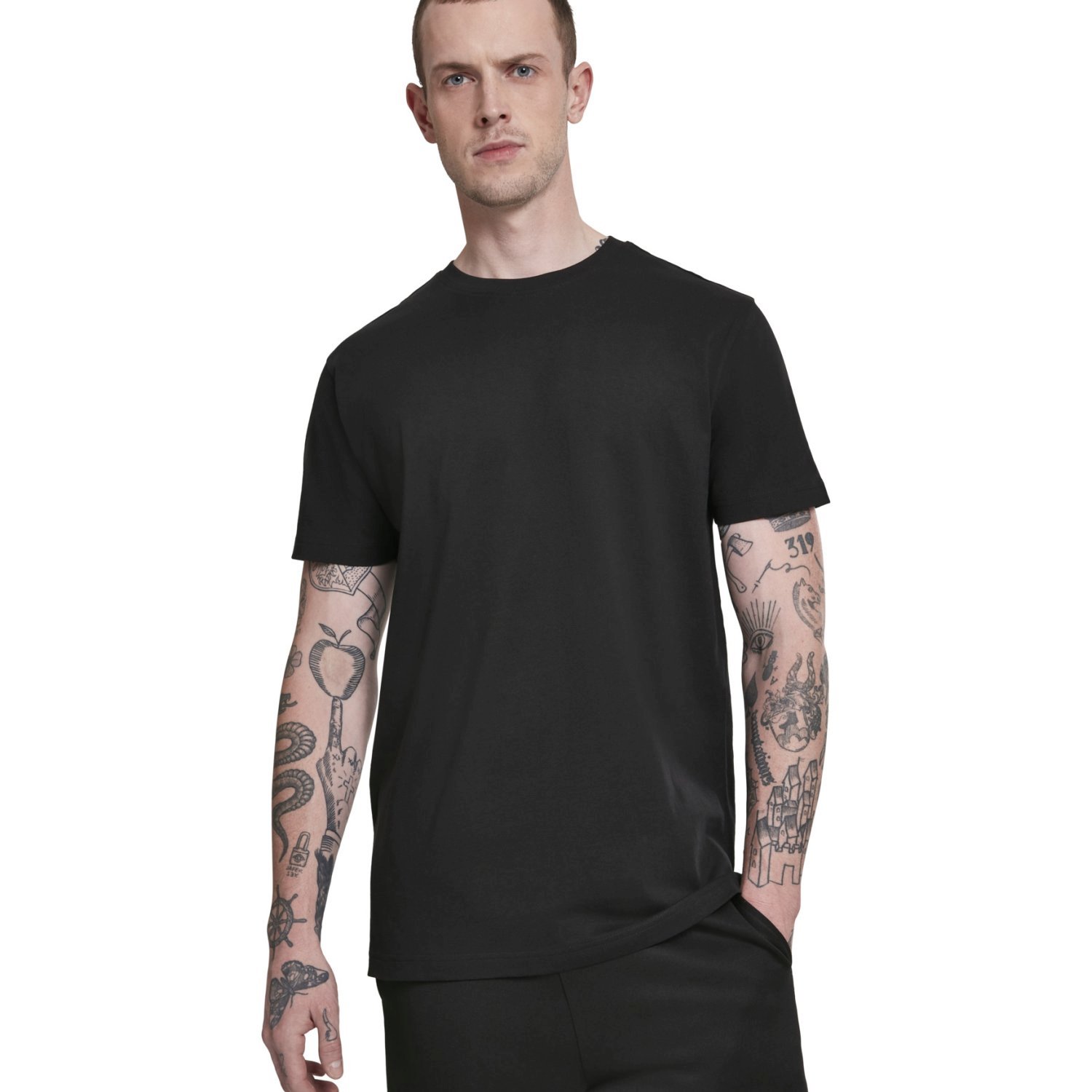 Urban Classics - BASIC Shirt black