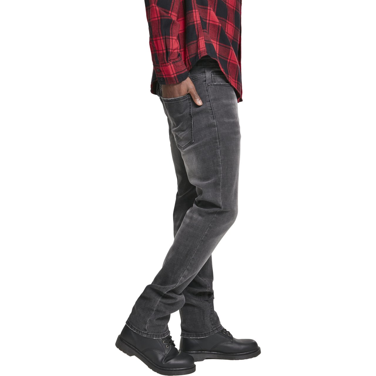 Brandit ROVER Straight-Fit Stretch Denim Jeans noir