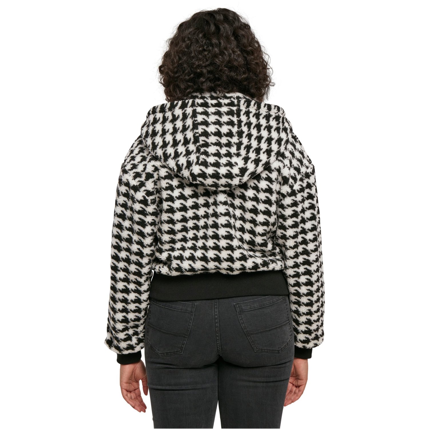 Urban Classics Ladies - Short Oversize Sherpa Jacket