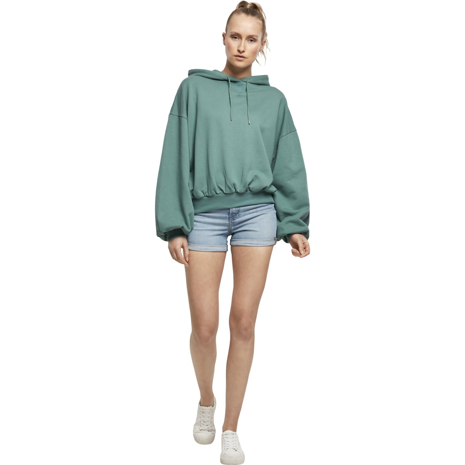 Urban Classics Ladies - ORGANIC Oversized Hoody pale