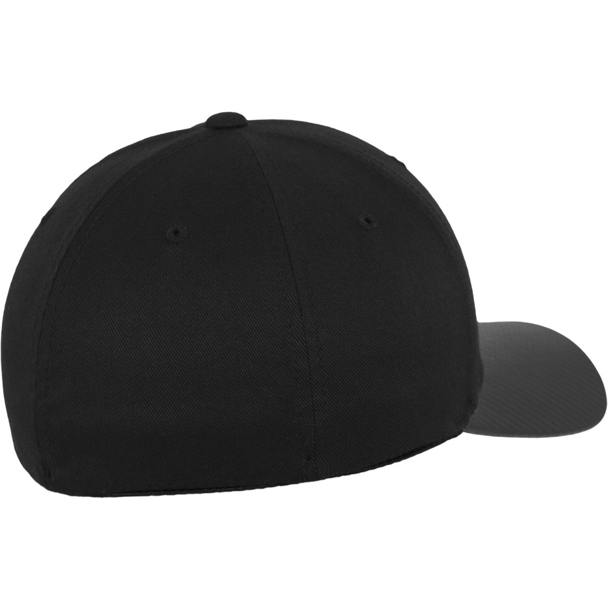Flexfit CARBON Stretchable Curved Cap - schwarz