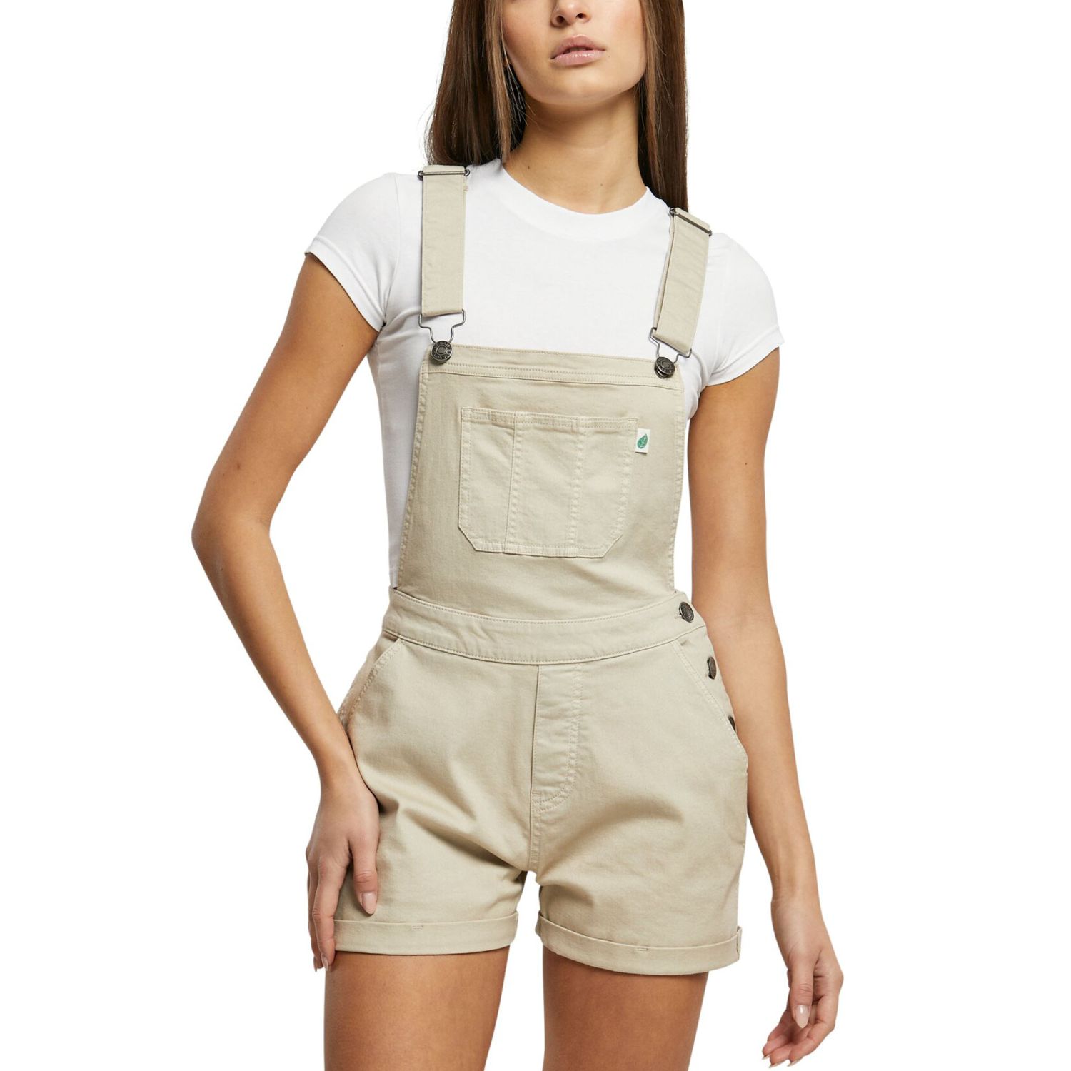 Urban Classics Ladies - Short Dungaree Salopette