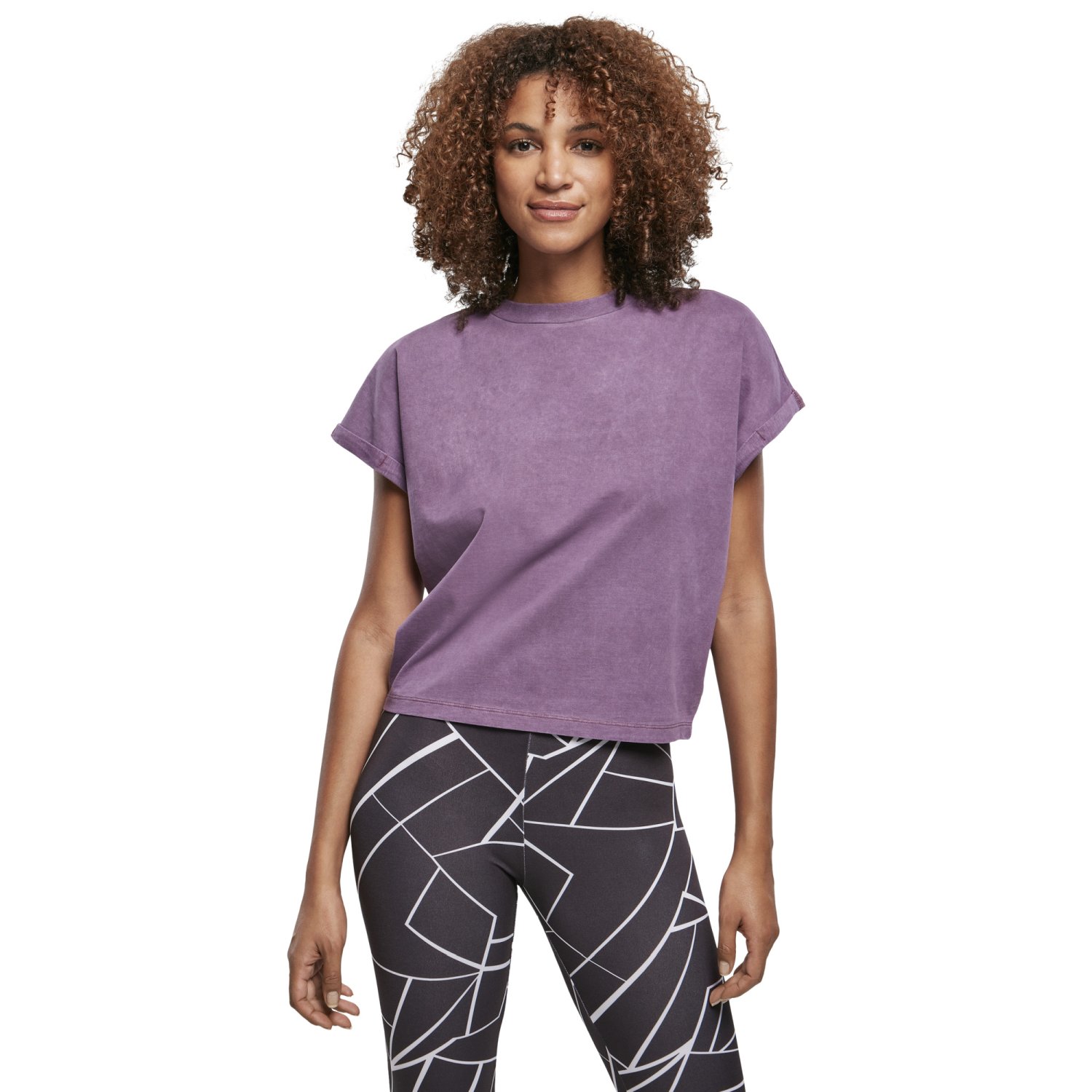 Urban Classics Ladies - Pigment Dye Short Top