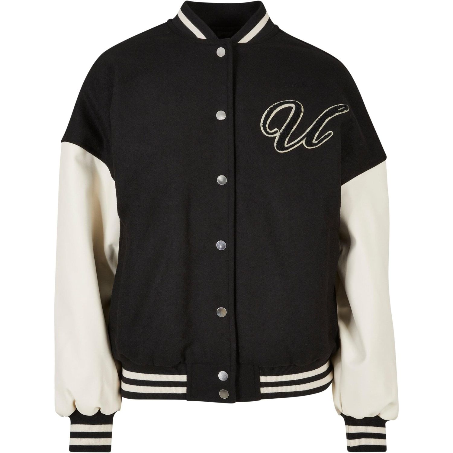 Urban Classics Ladies - Oversized College Veste noir