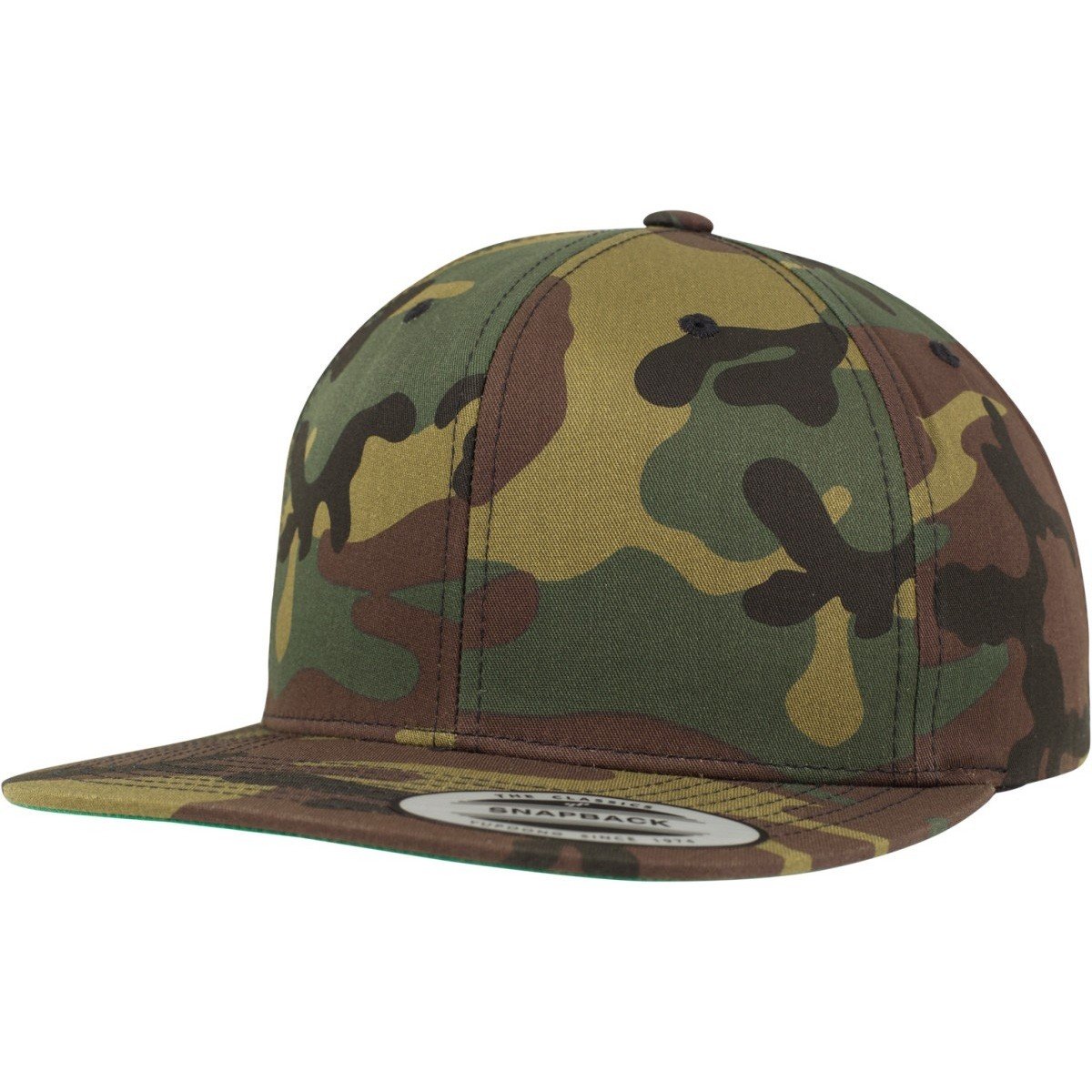Flexfit Classic Snapback Cap - wood camo
