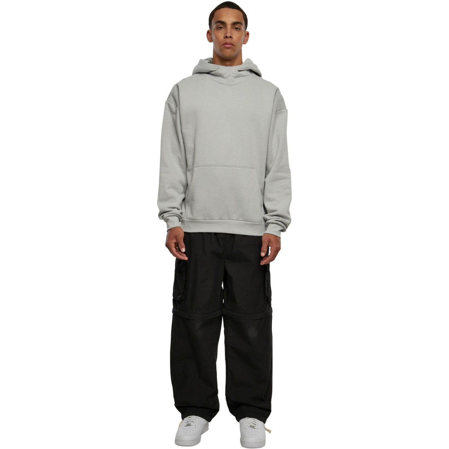 Urban Classics - High Neck Oversizd Hoody asphalt