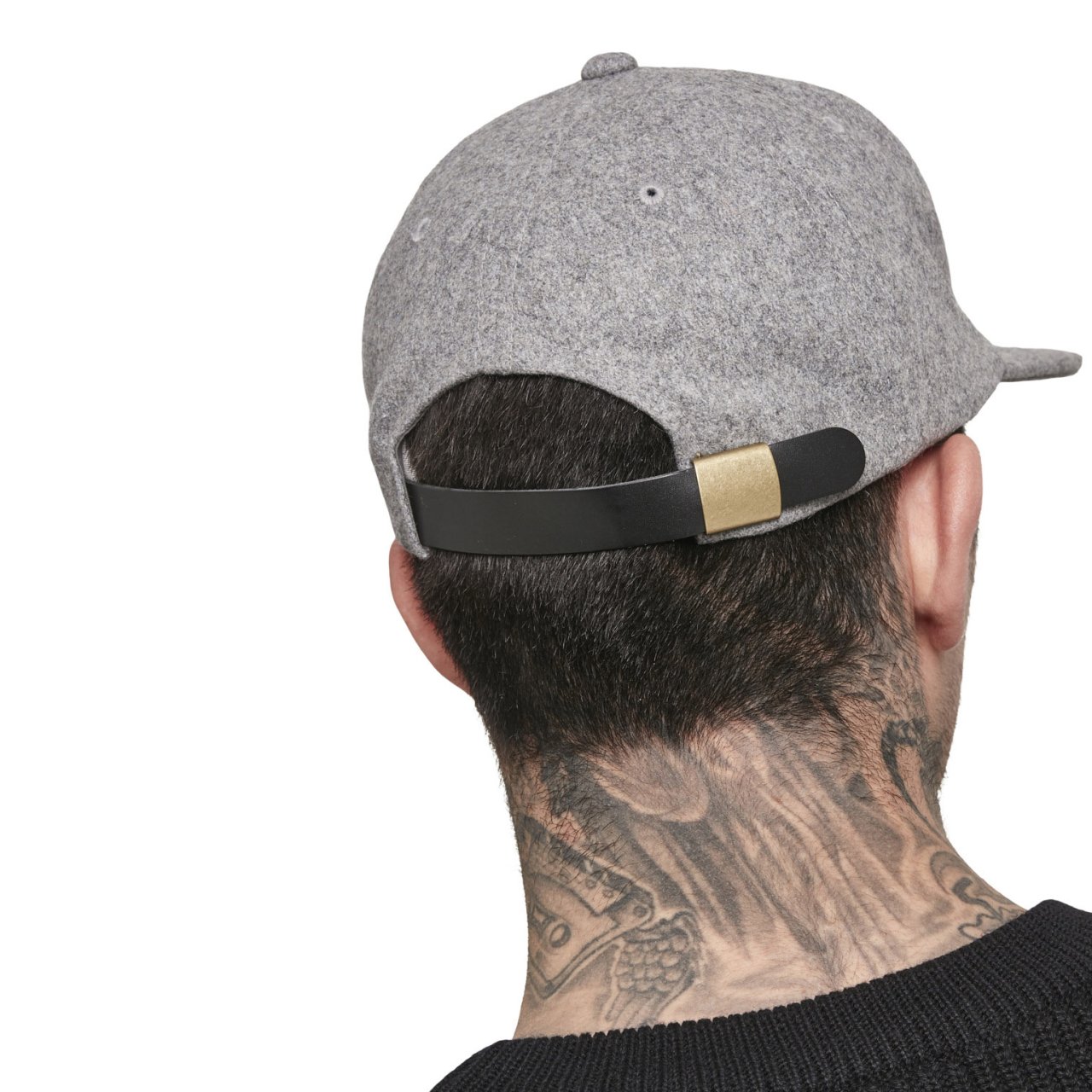 Flexfit 5-Panel Unstructured Snapback Cap - MELTON
