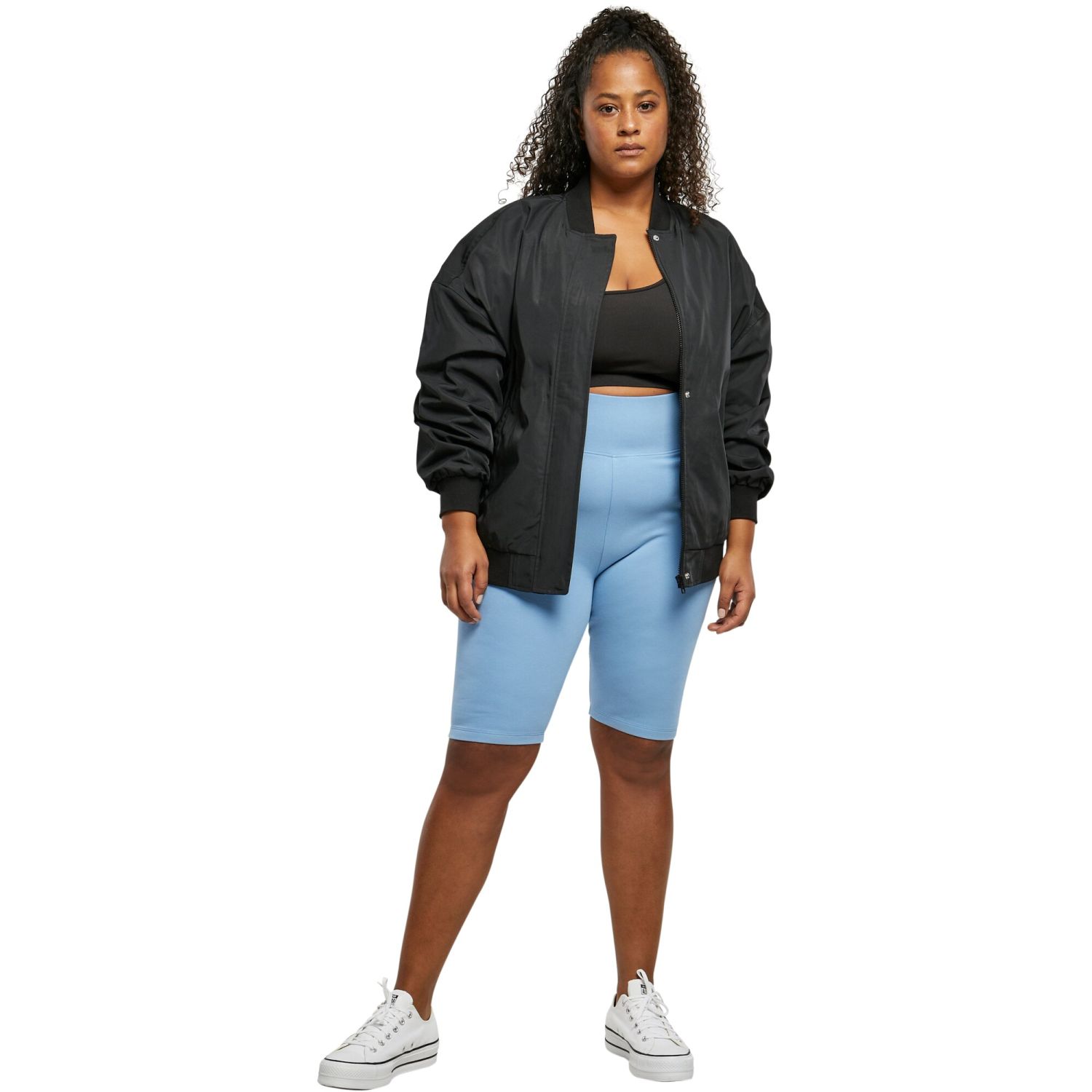 Urban Classics Ladies - Oversized Light Bomber Veste noir