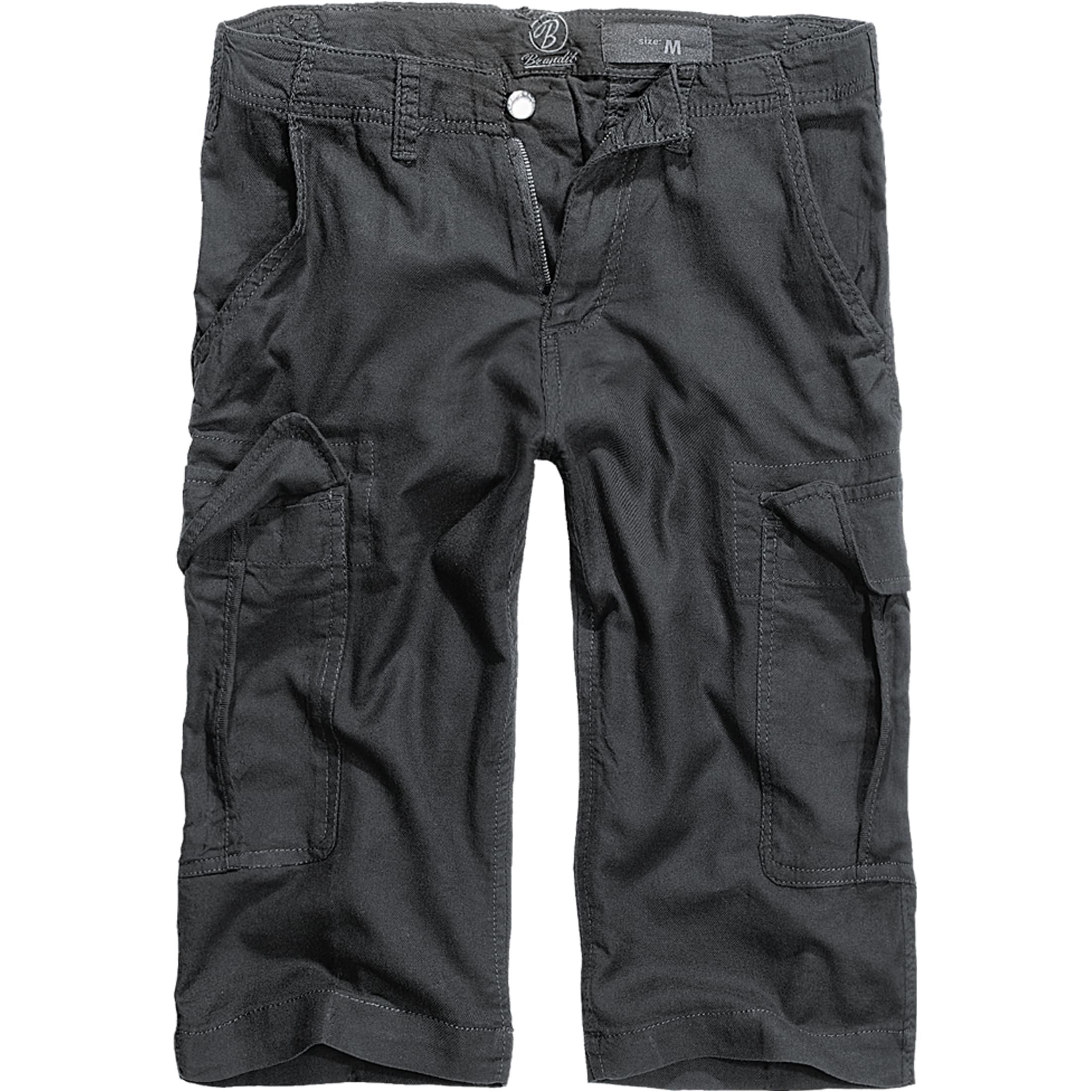 Brandit - Havannah Cargo Cotton Shorts black