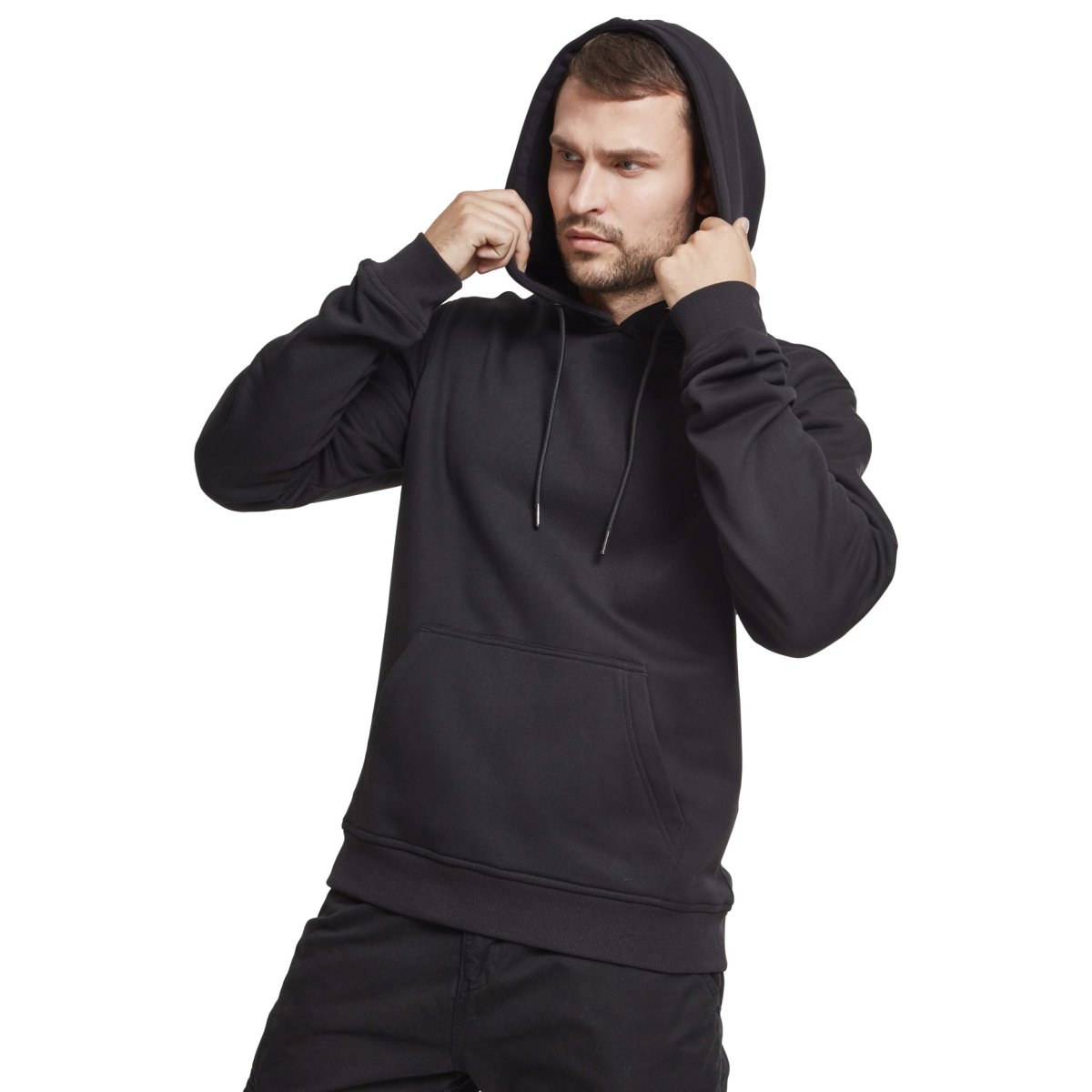 Urban Classics - Basic Terry Hoody black