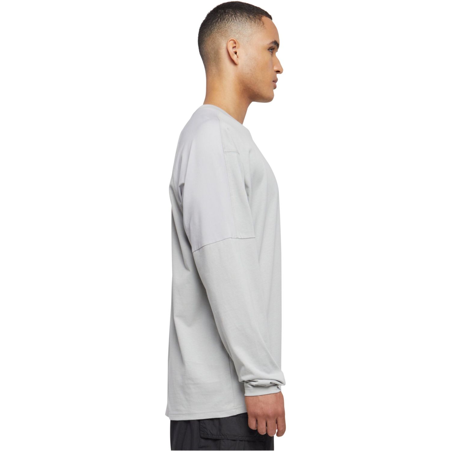 Urban Classics - RAGLAN Oversized Longsleeve asphalt
