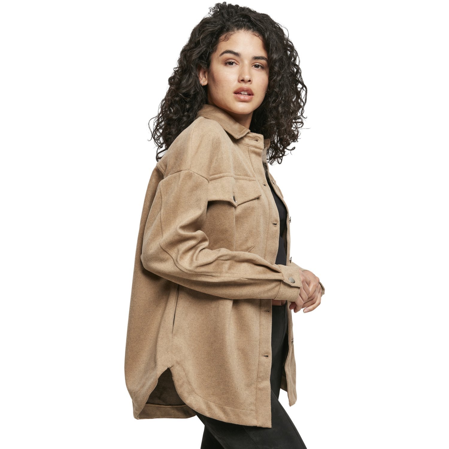 Urban Classics Ladies - Classic Oversized Overshirt Veste