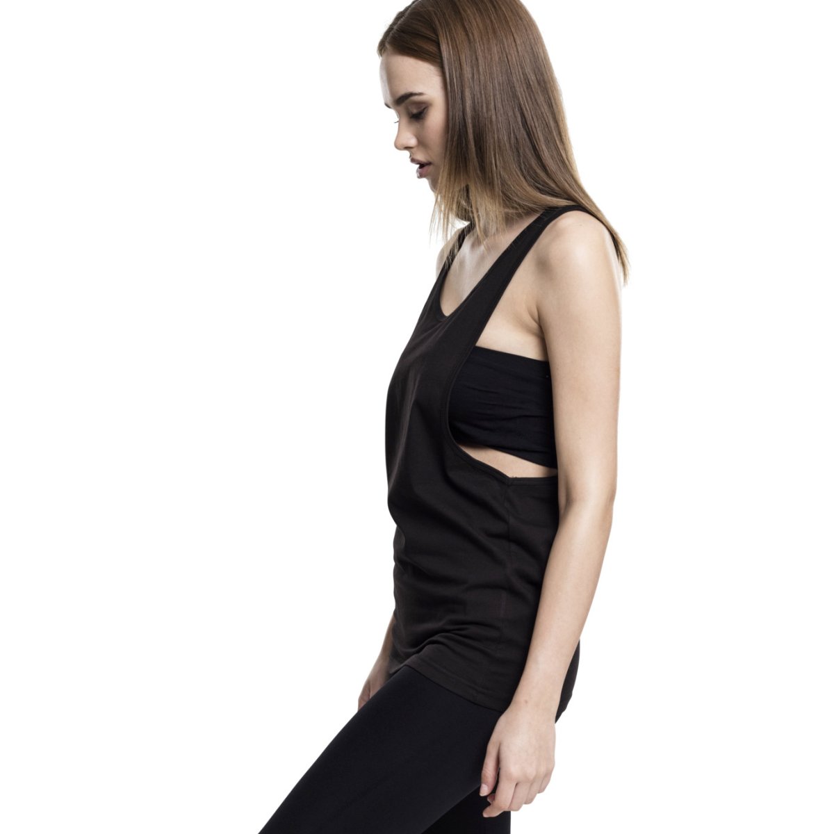 Urban Classics Femme - LOOSE Débardeur noir - M
