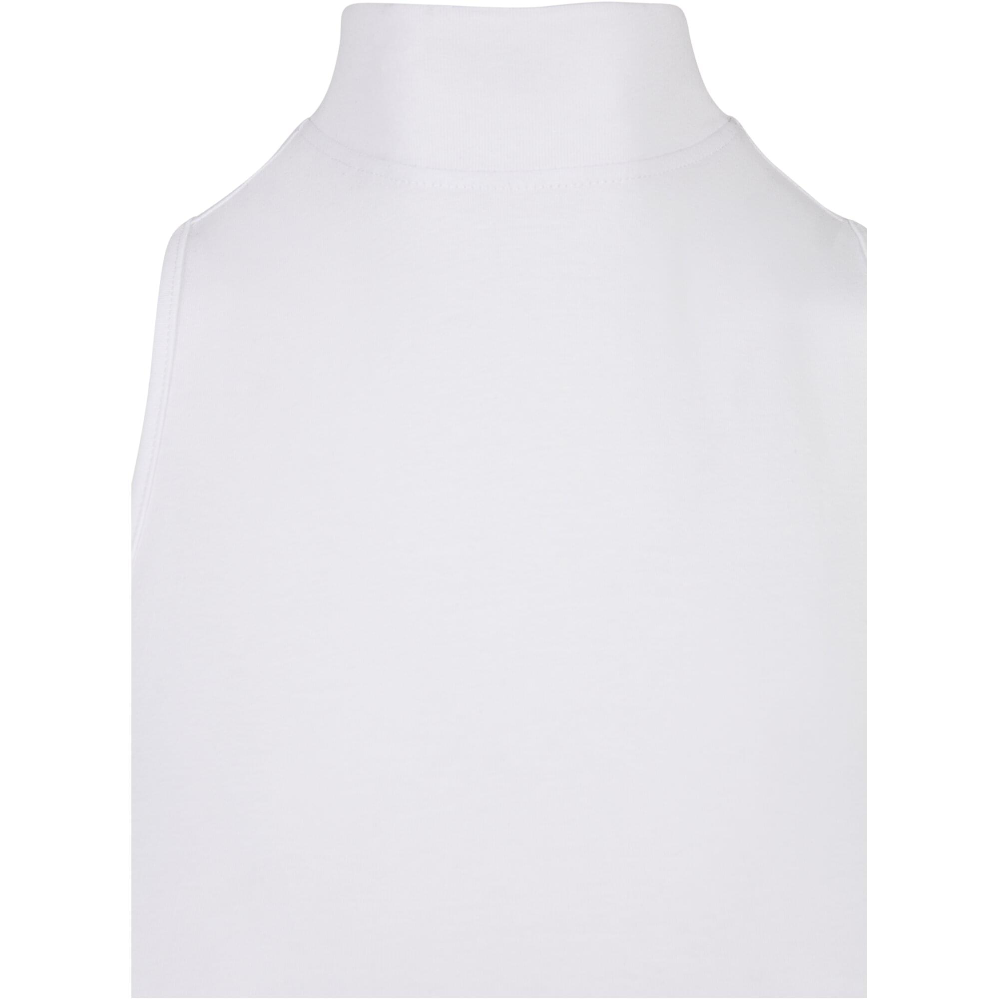 Urban Classics Ladies - Sleeveless Turtleneck Body blanc
