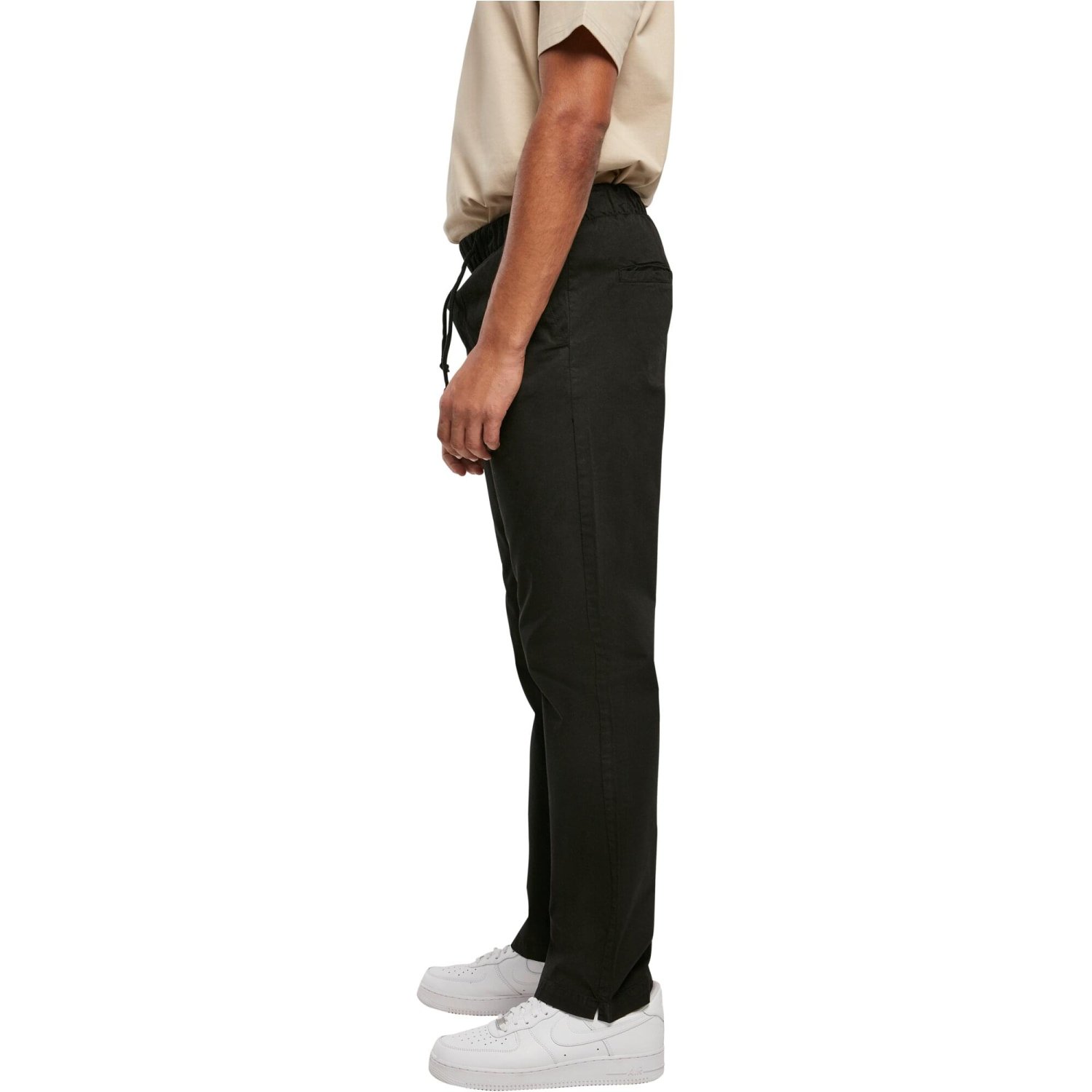 Urban Classics - Straight-Fit Slit Pants black