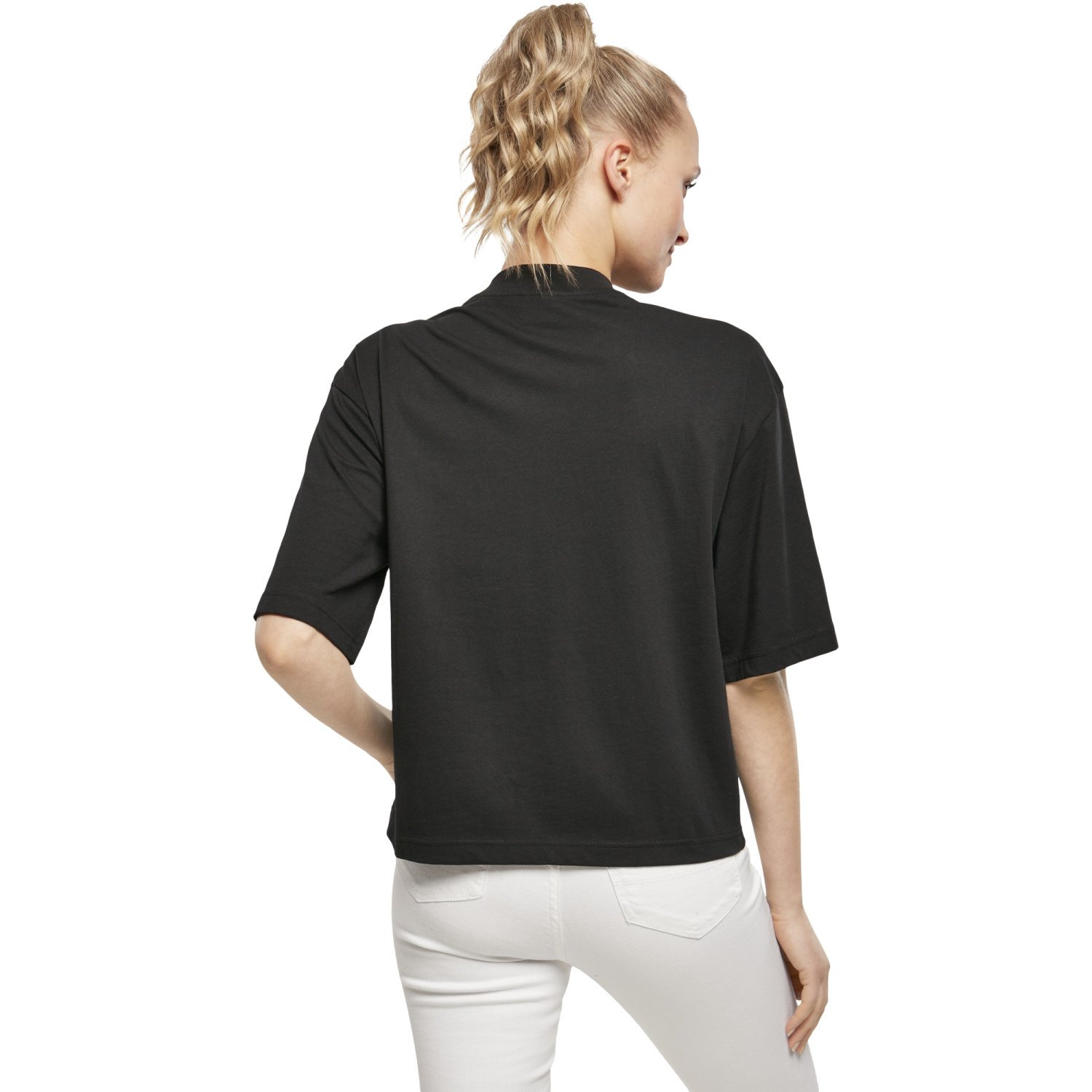 Urban Classics Ladies - Oversized Organic Shirt black
