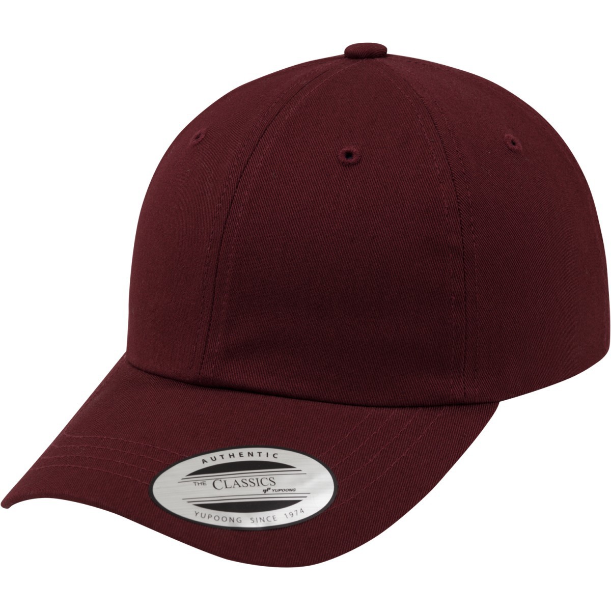 Flexfit LOW PROFILE Strapback DAD Cap - maroon