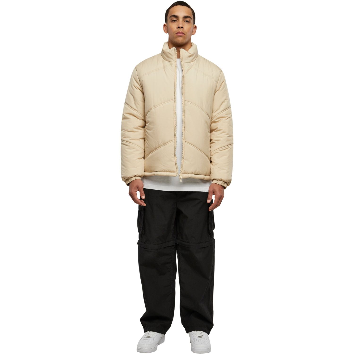 Urban Classics - Arrow PUFFER Winter Jacket wetsand