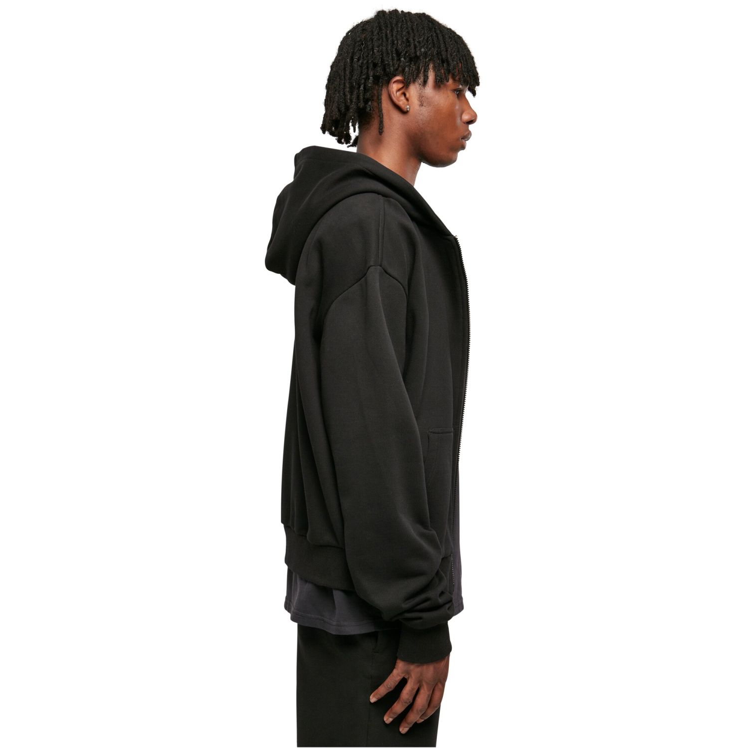 Urban Classics - Ultra Heavy Oversize Zip Hoody black