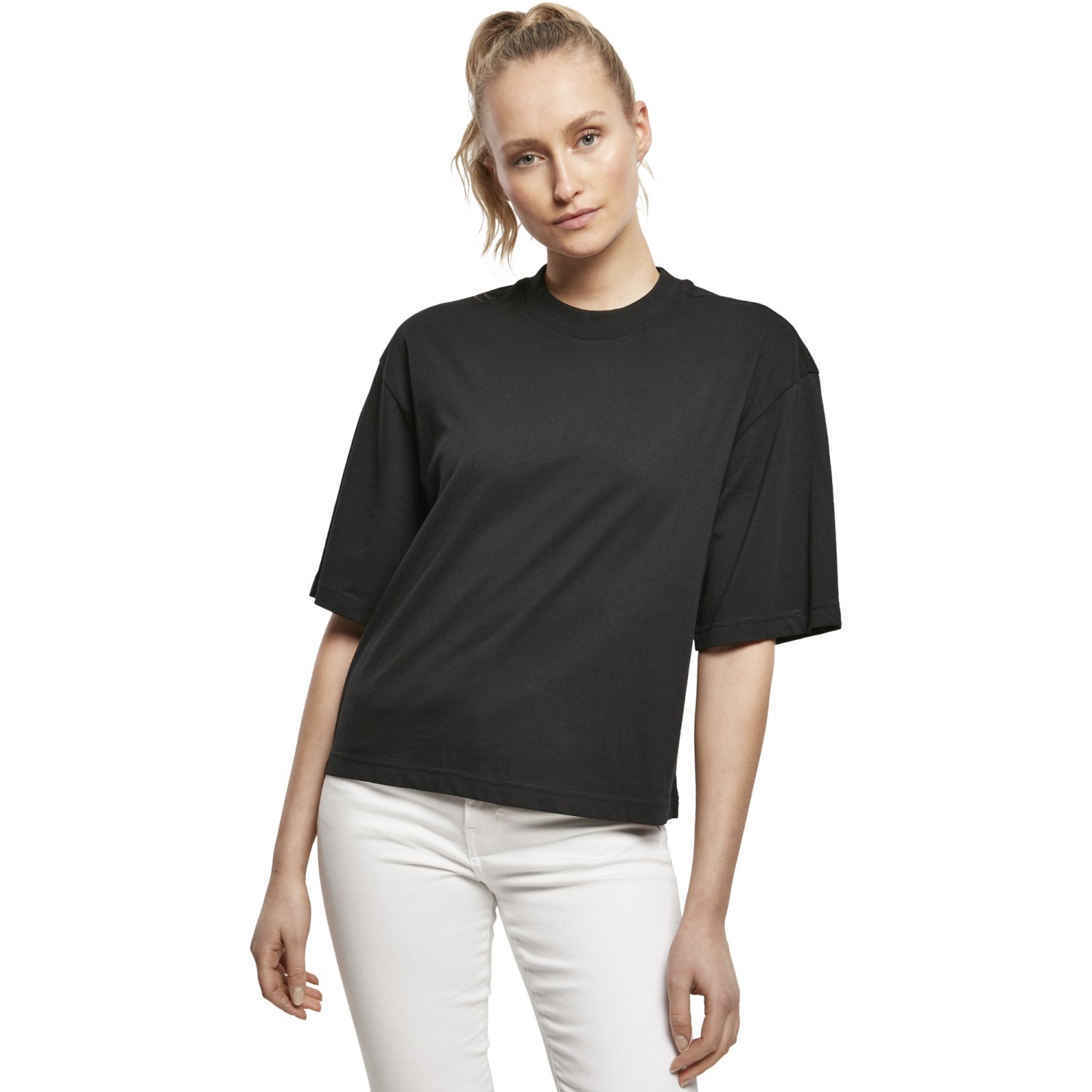 Urban Classics Ladies - Oversized Organic Shirt black