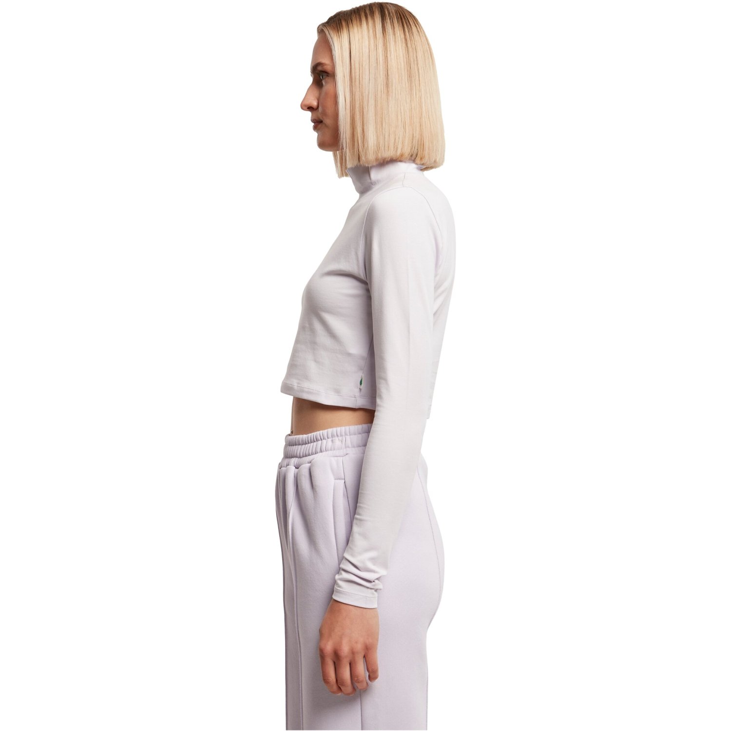 Urban Classics Ladies - Organic Turtleneck Longsleeve