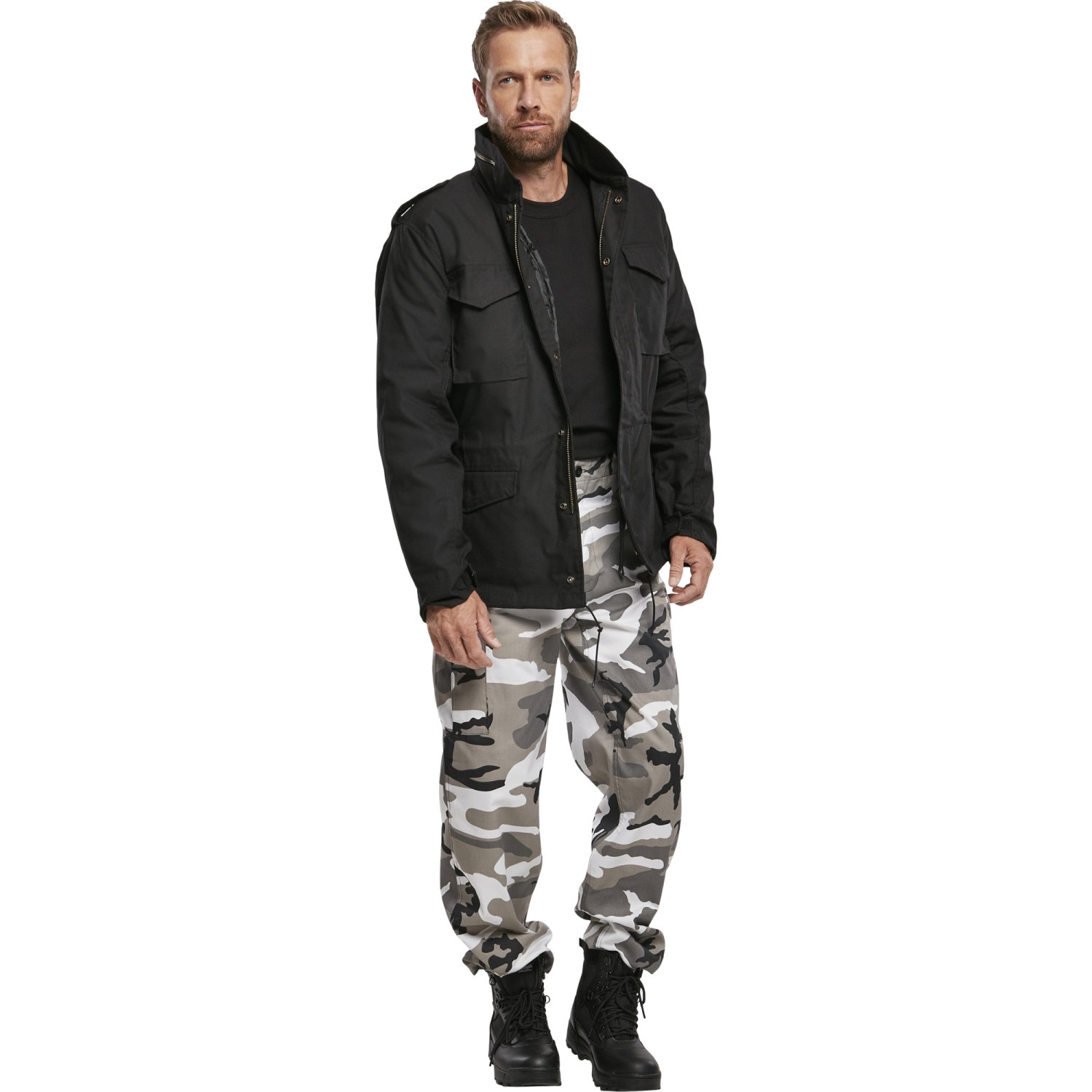 Brandit - US Ranger Cargo Army Pants snow camo