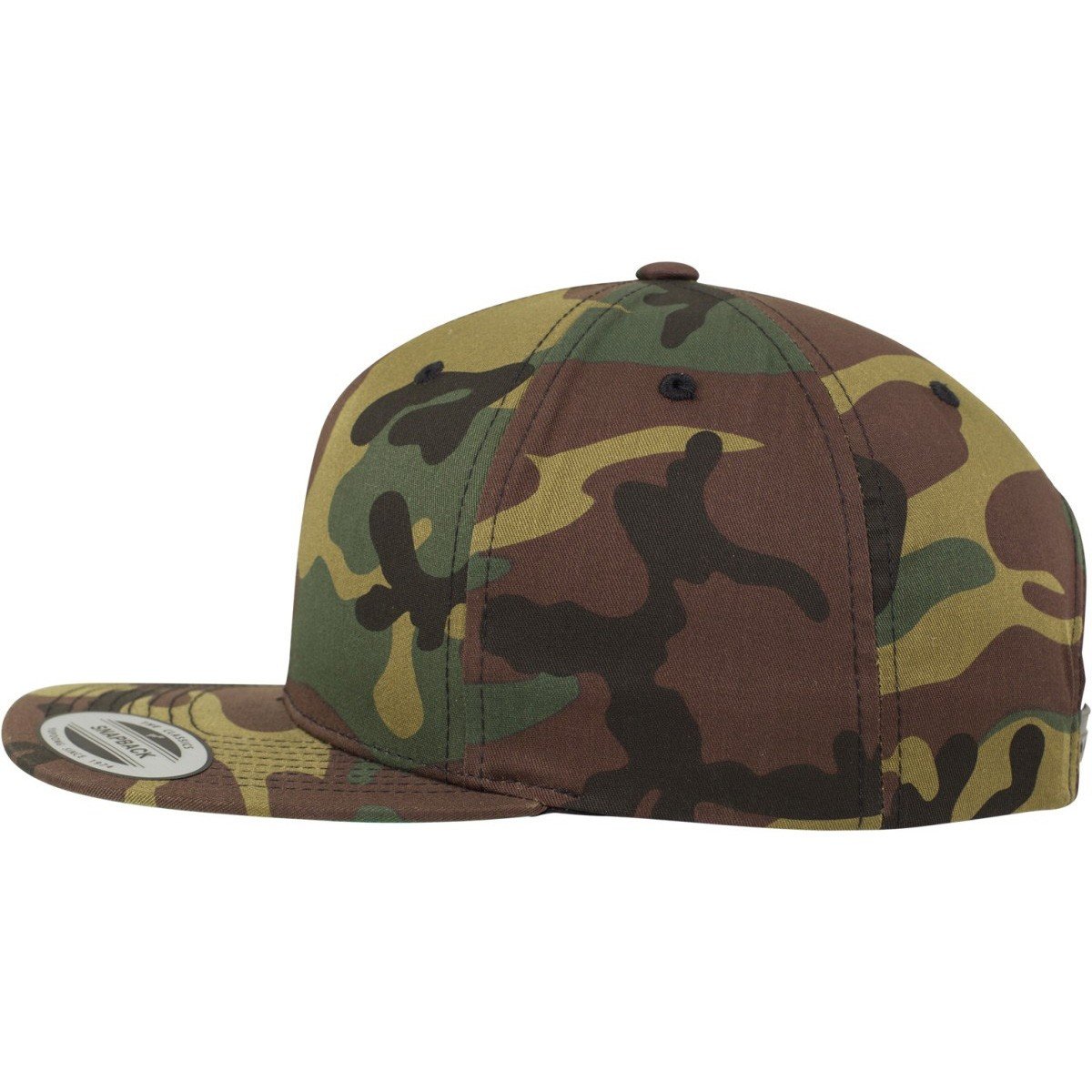 Flexfit Classic Snapback Cap - wood camo