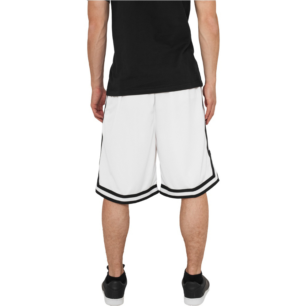 Urban Classics - MESH Shorts white / black