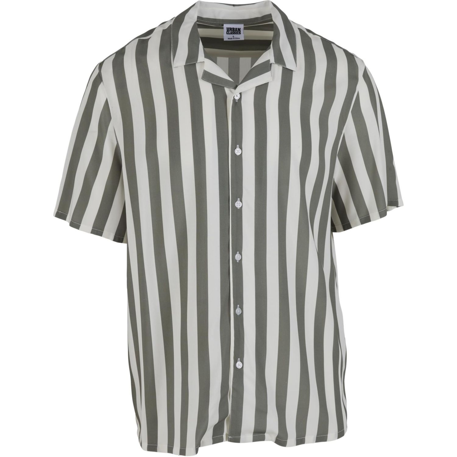 Urban Classics - Viscose Resort Shirt Hemd pale offwhite