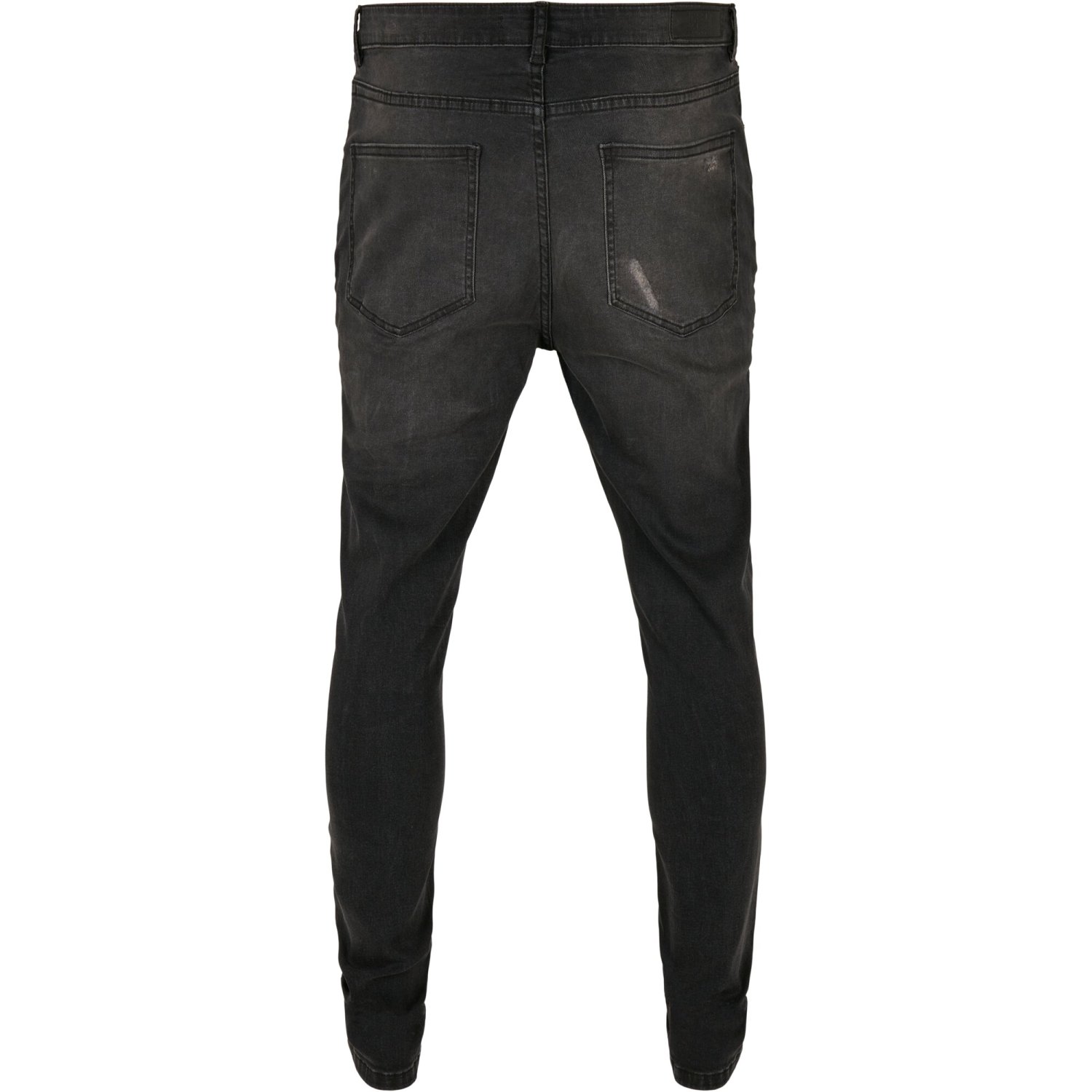 Urban Classics - Heavy Destroyed Slim Fit Jeans black