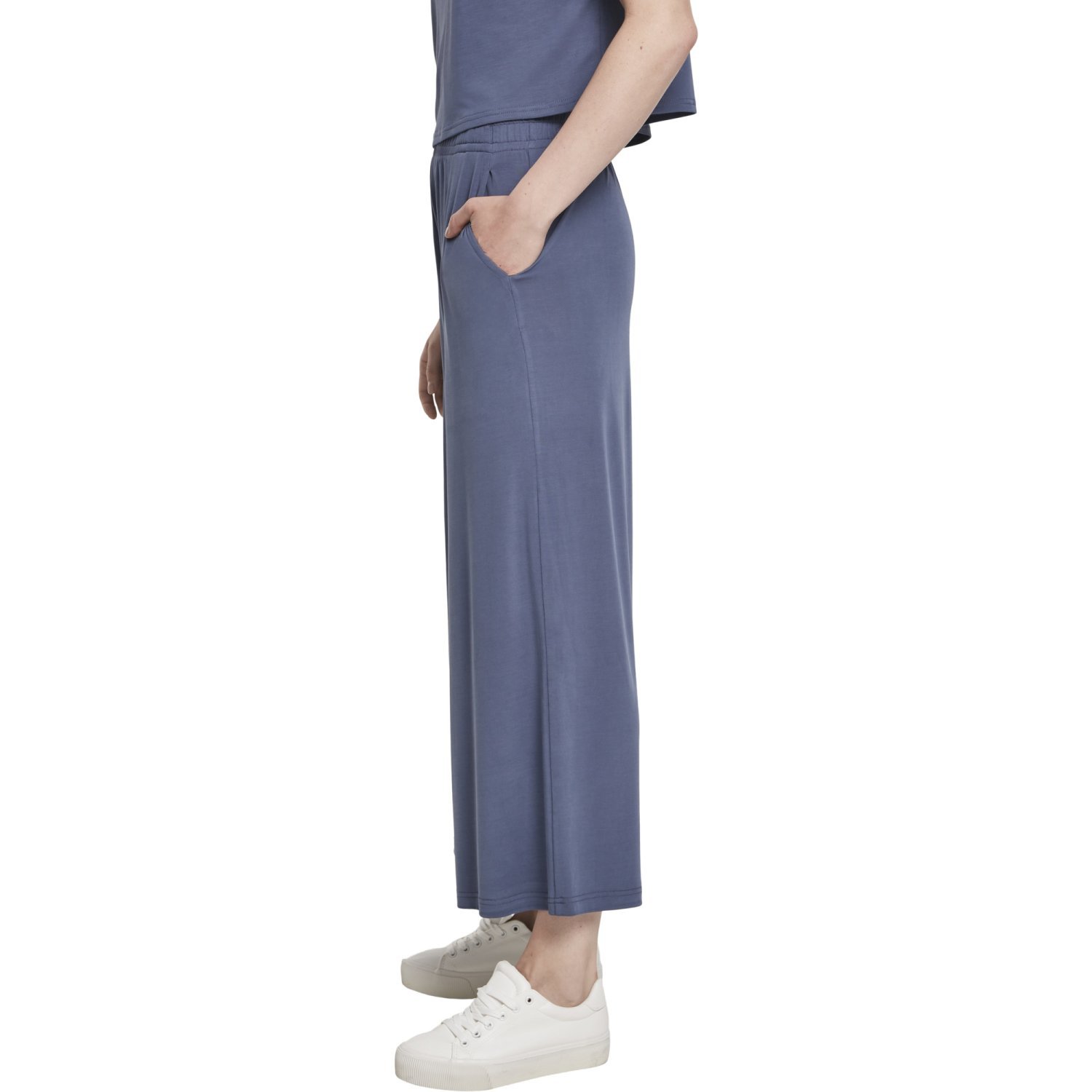 Urban Classics Ladies - Pantalon Modal Culotte vintage
