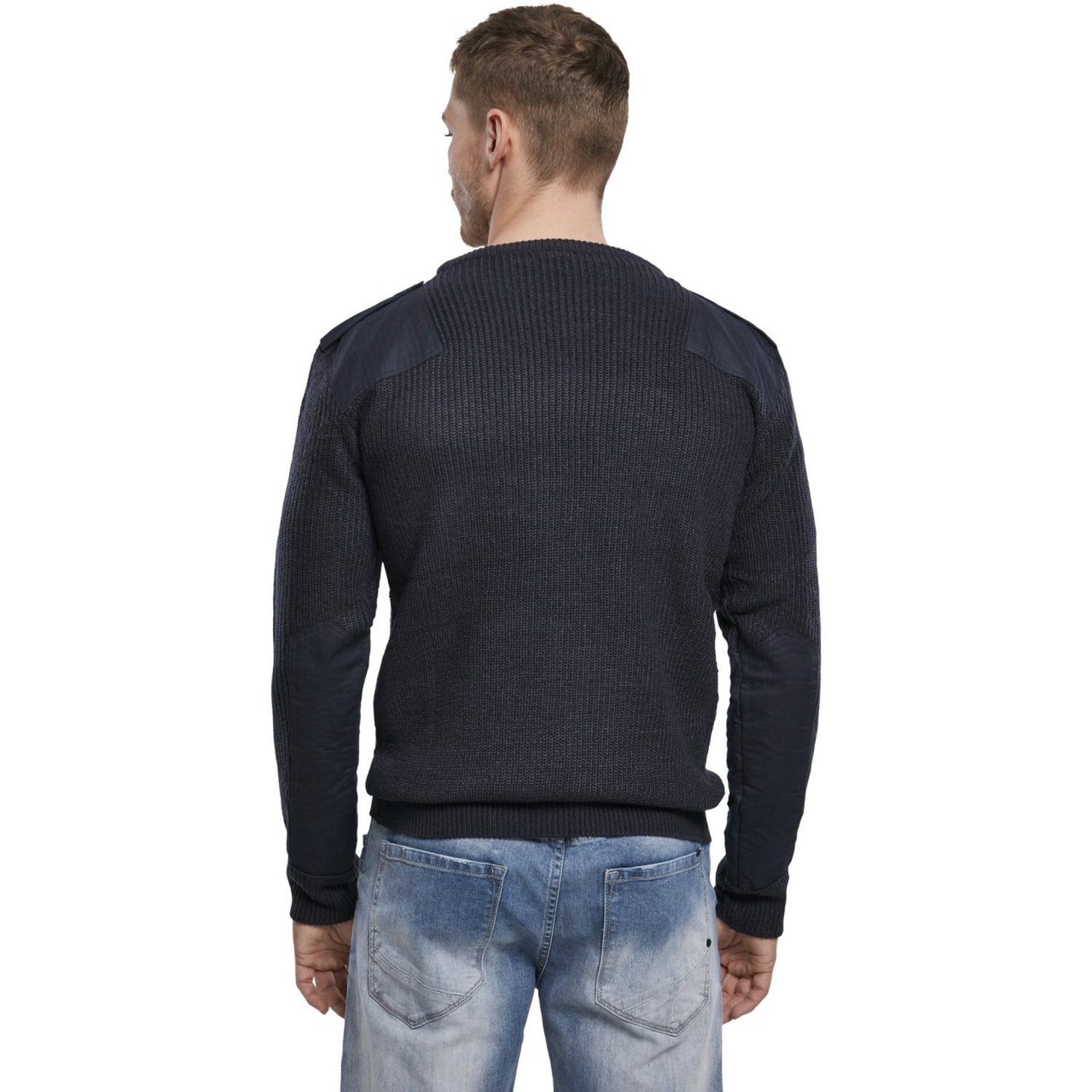 Brandit MILITARY Army Crewneck Pullover Sweater navy