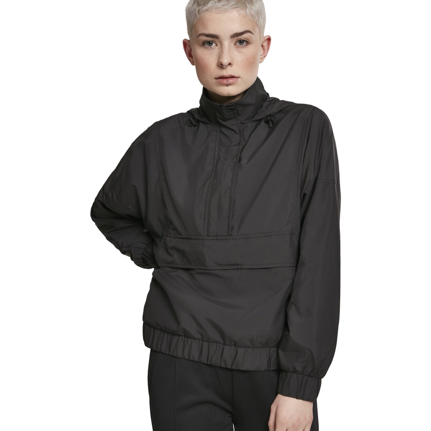 Urban Classics Ladies - PULL OVER Panel Jacke