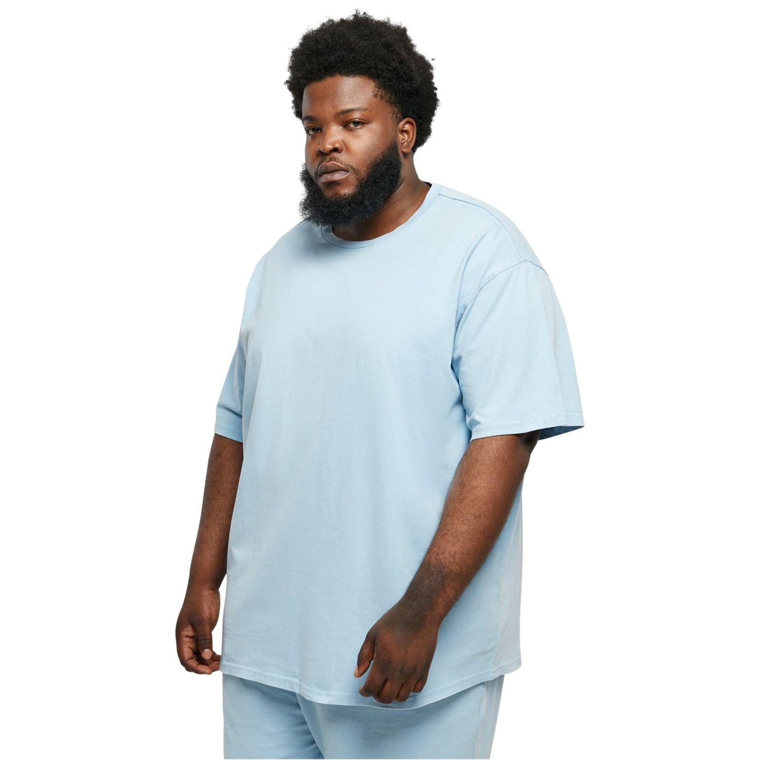 Urban Classics - Heavy Oversized Acid Wash balticblue