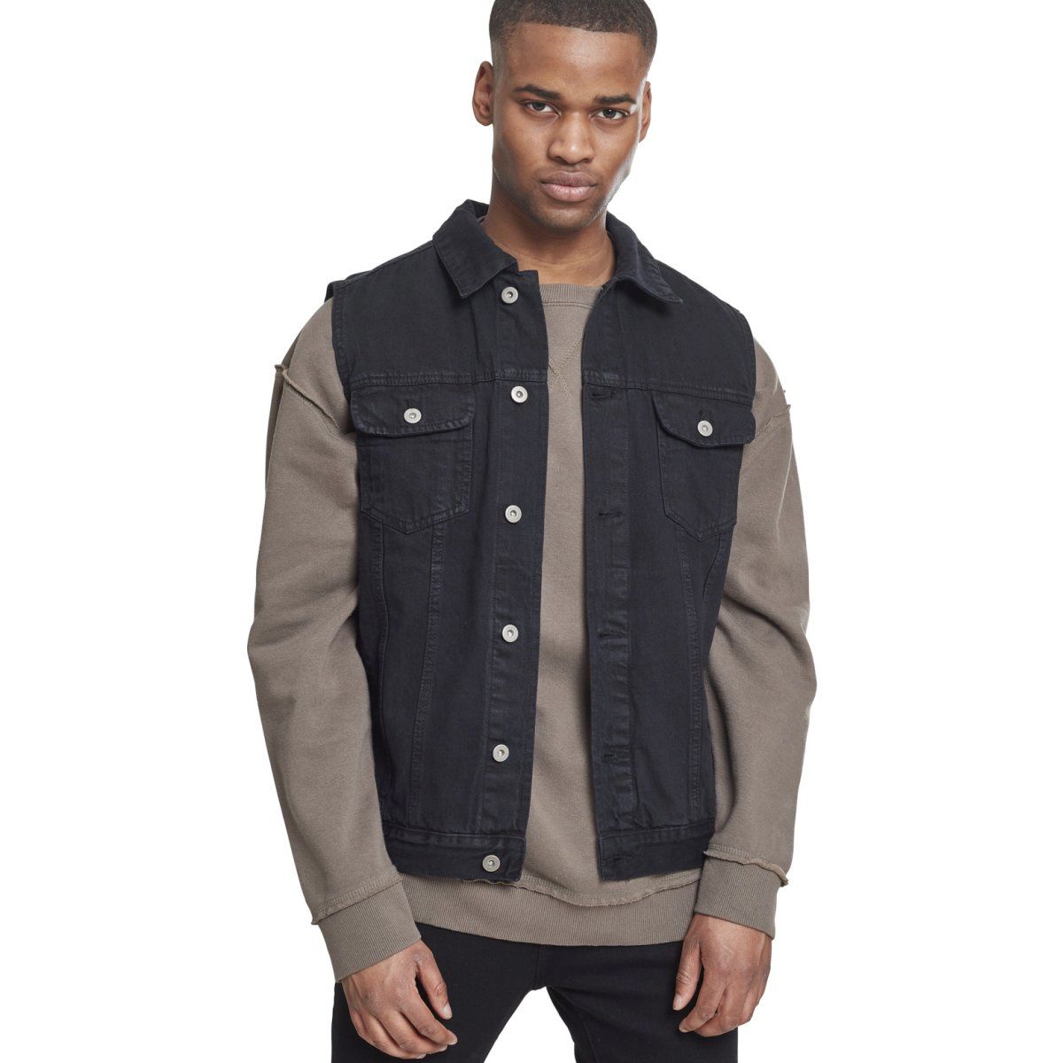Urban Classics - DENIM Jeans Weste
