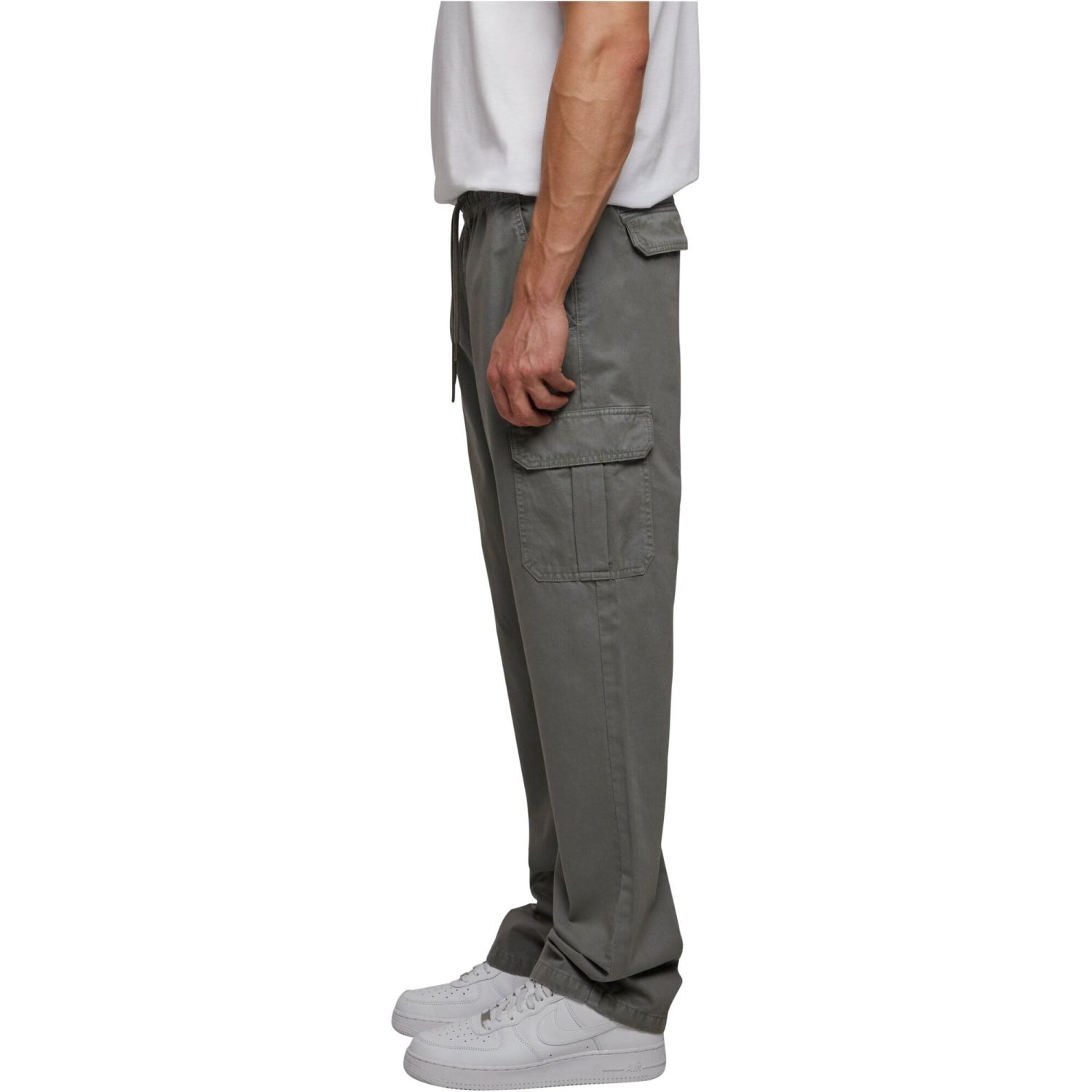 Urban Classics - Loose-Fit Cargo Pantanlon gris