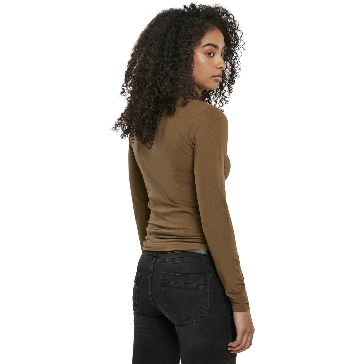 Urban Classics Ladies - Turtleneck Longsleeve