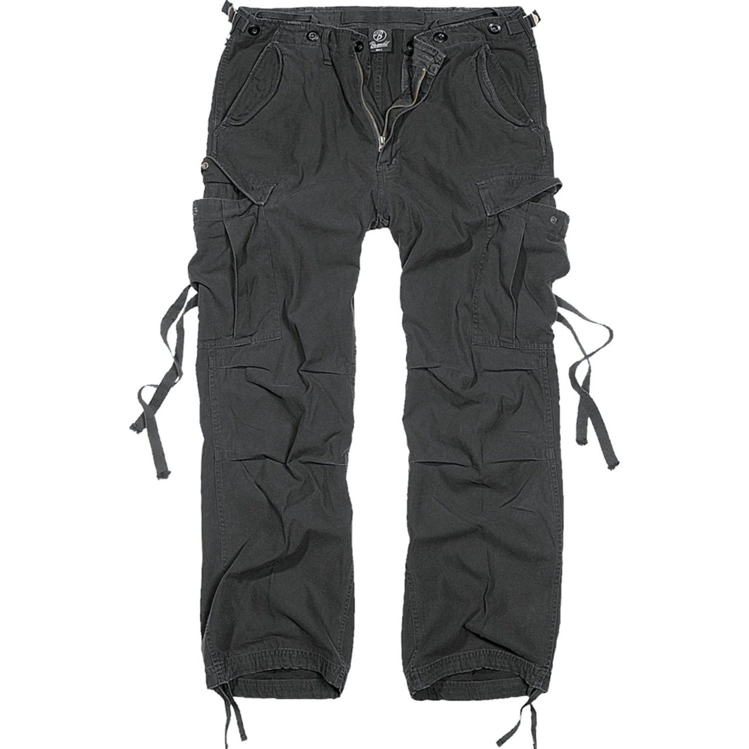 Brandit M65 Vintage Cargo Army Pantalon noir