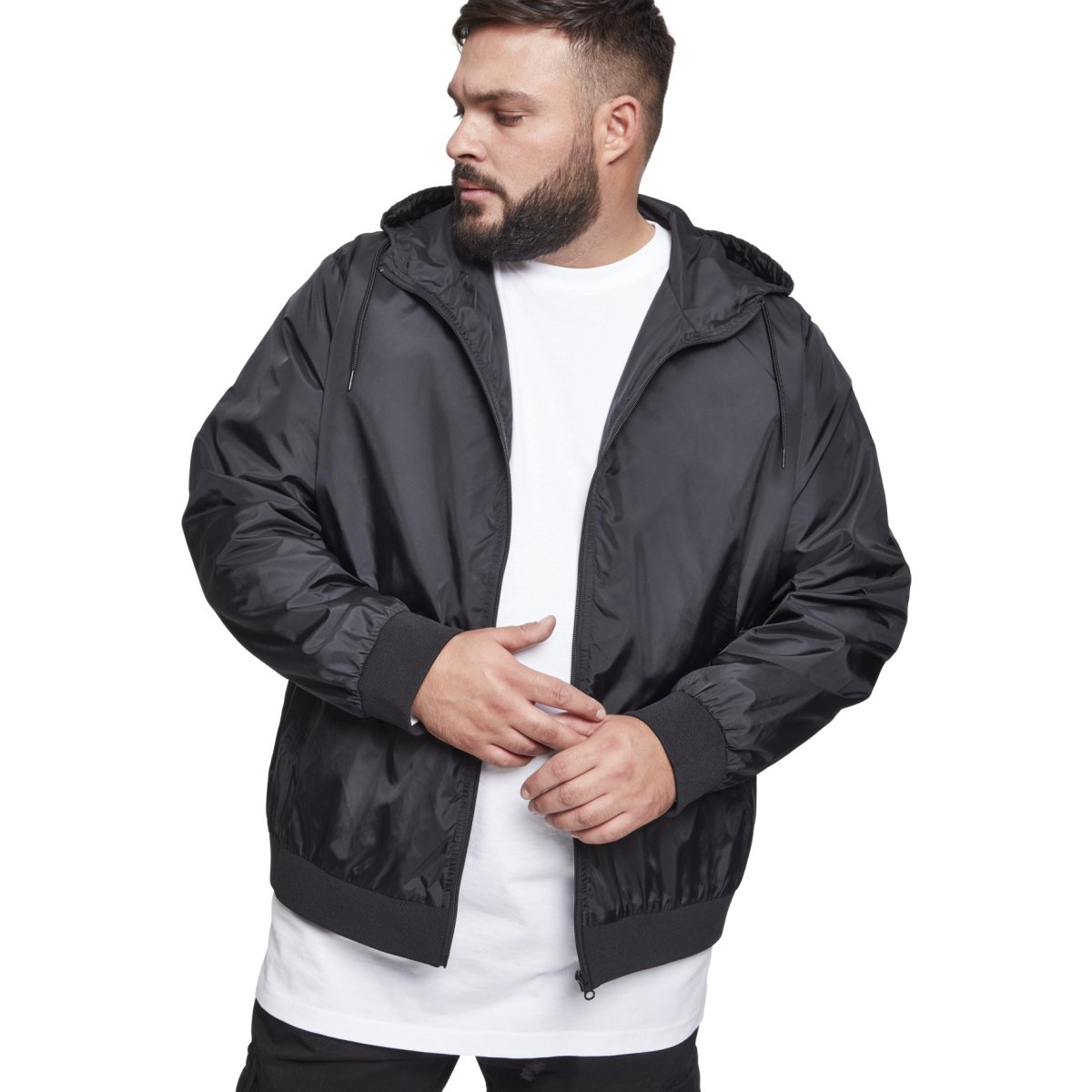 Urban Classics - Coupe-Vent noir - L