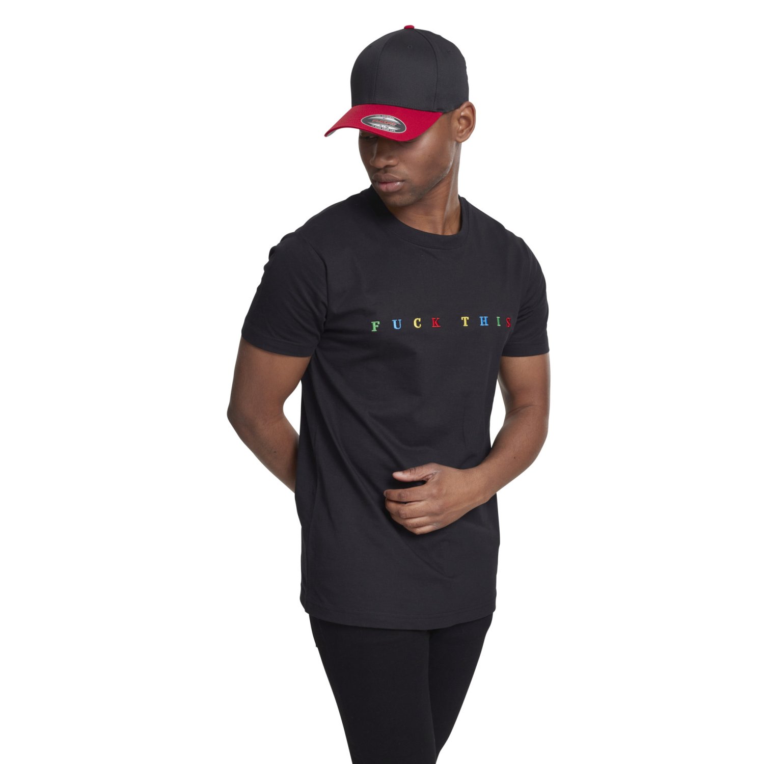 Mister Tee Shirt - F#?K THIS schwarz