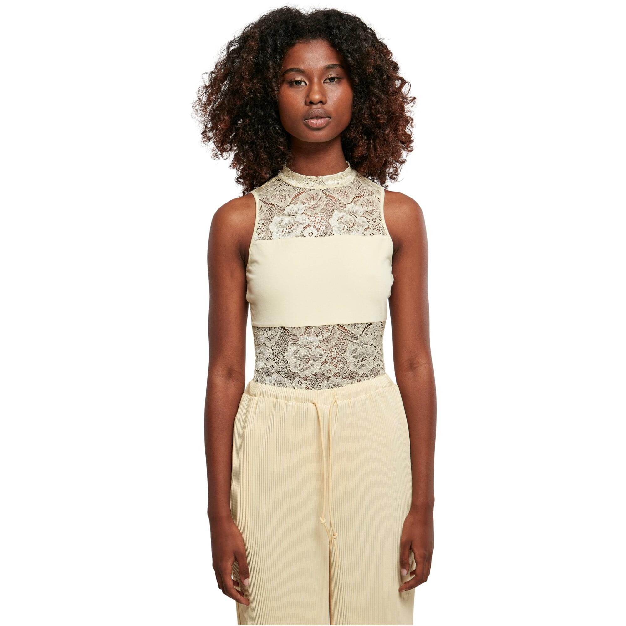 Urban Classics Ladies - Stretch Laces Body soft jaune