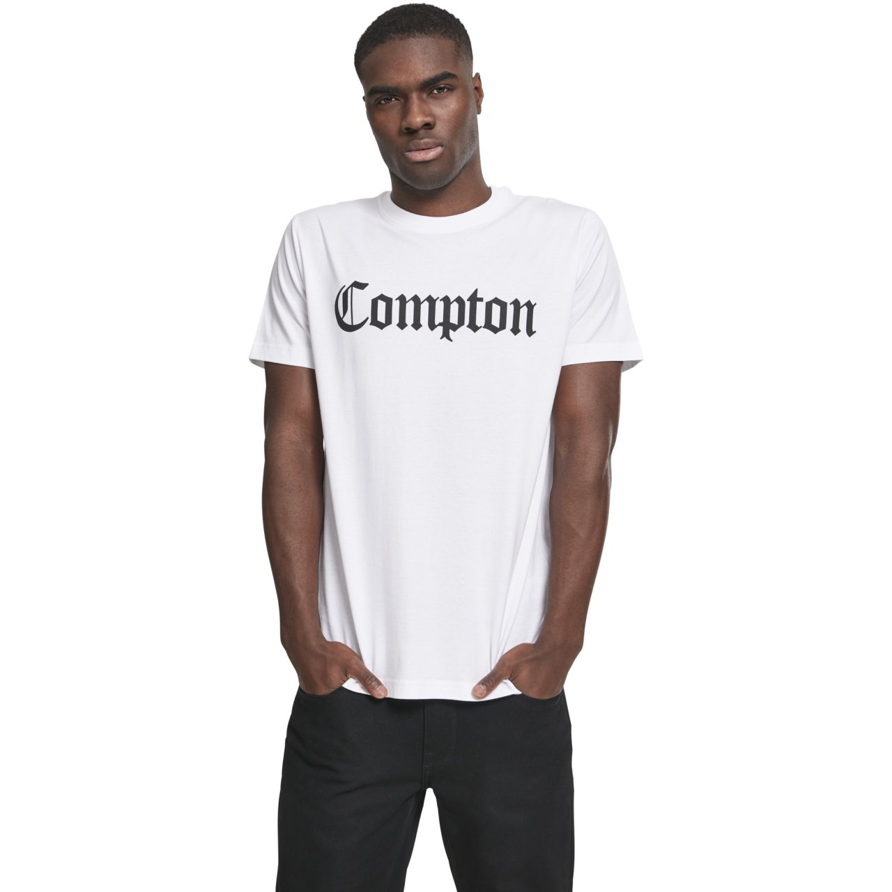 Merchcode Shirt - COMPTON white