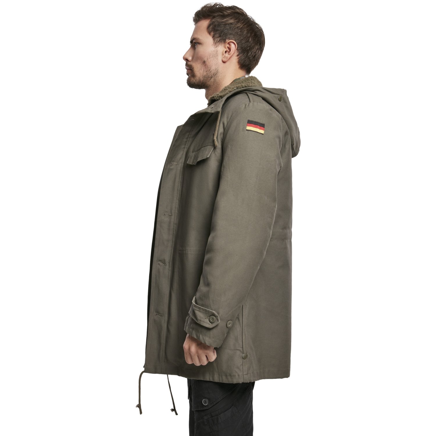Brandit - BW Winter Parka with German Flag olive
