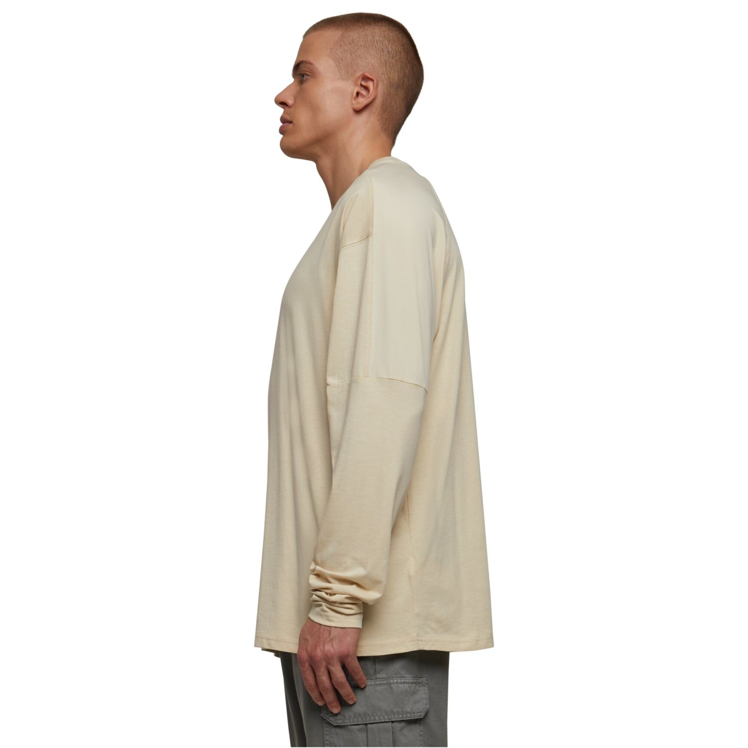Urban Classics - RAGLAN Oversized Longsleeve sand