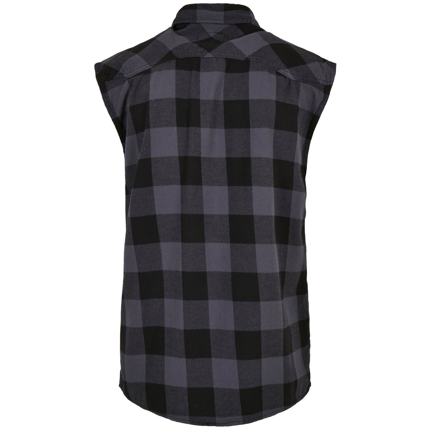 Brandit - CHECKED FLANELL Ärmelloses Holzfäller Hemd