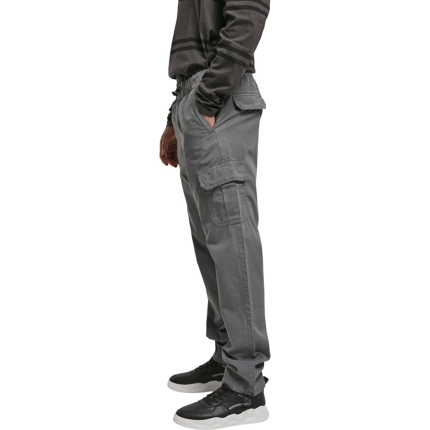 Urban Classics - RIPSTOP Cargo Jogging Pants asphalt