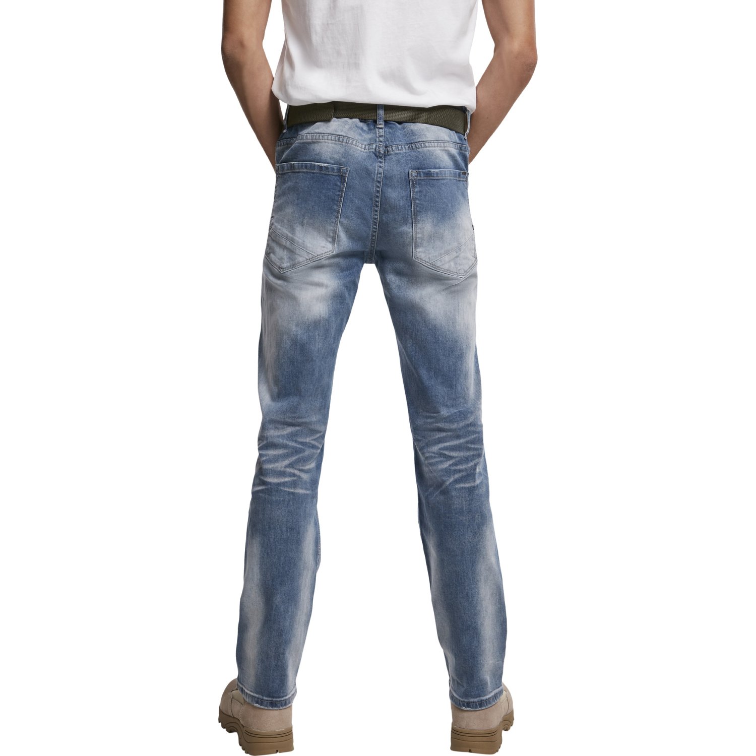 Brandit WILL No.1 Slim-Fit Stretch Denim Jeans used look